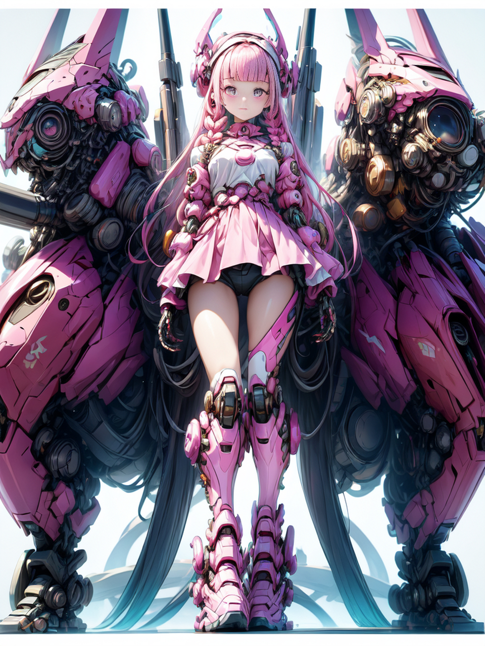 炫酷美少女舞动烽火 #二次元美少女# #机甲少女# #二次元机甲少女美图