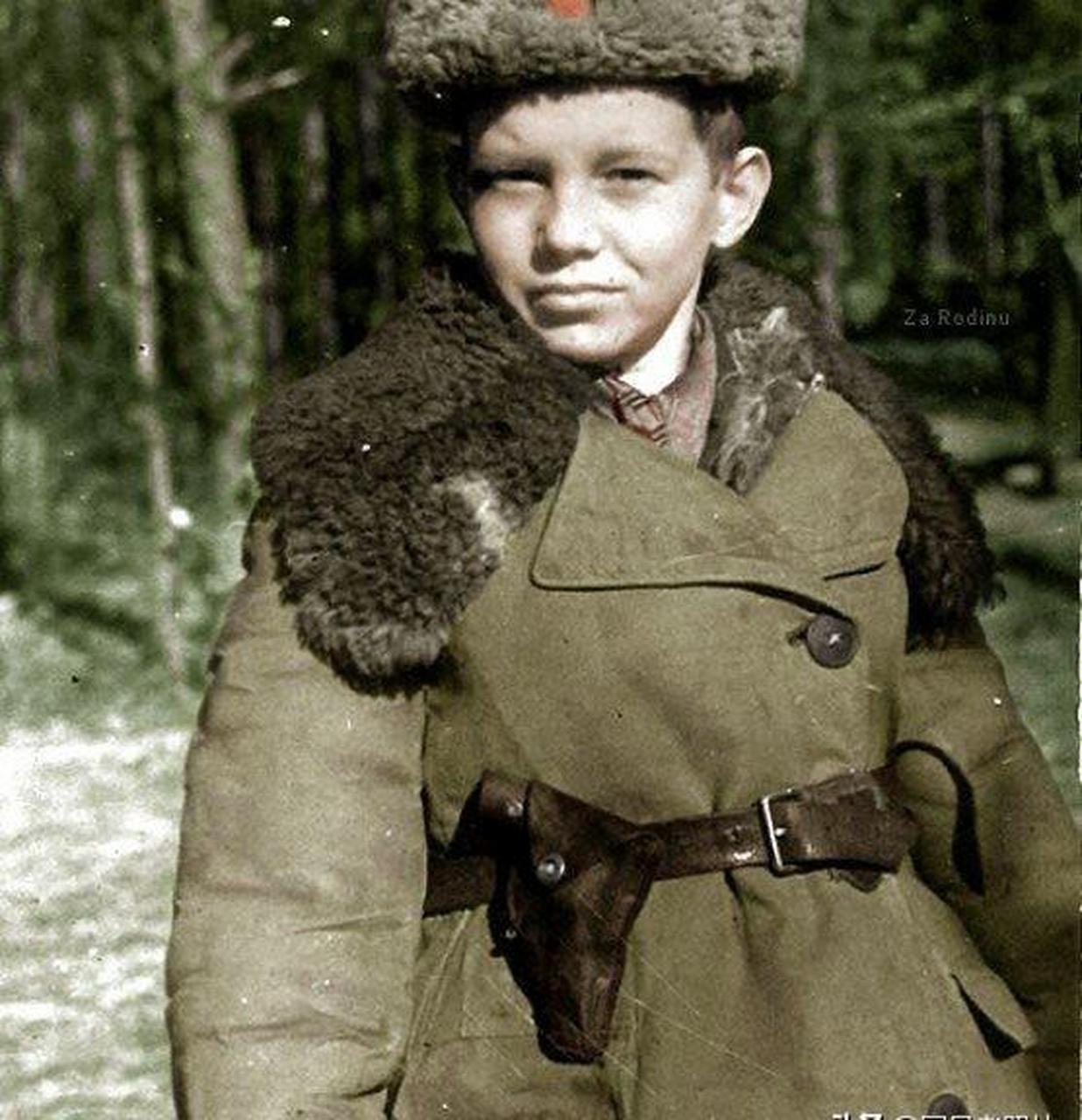 领动计划# 二战时期的苏联红军小战士不怕死的娃娃兵,1941年6月22日