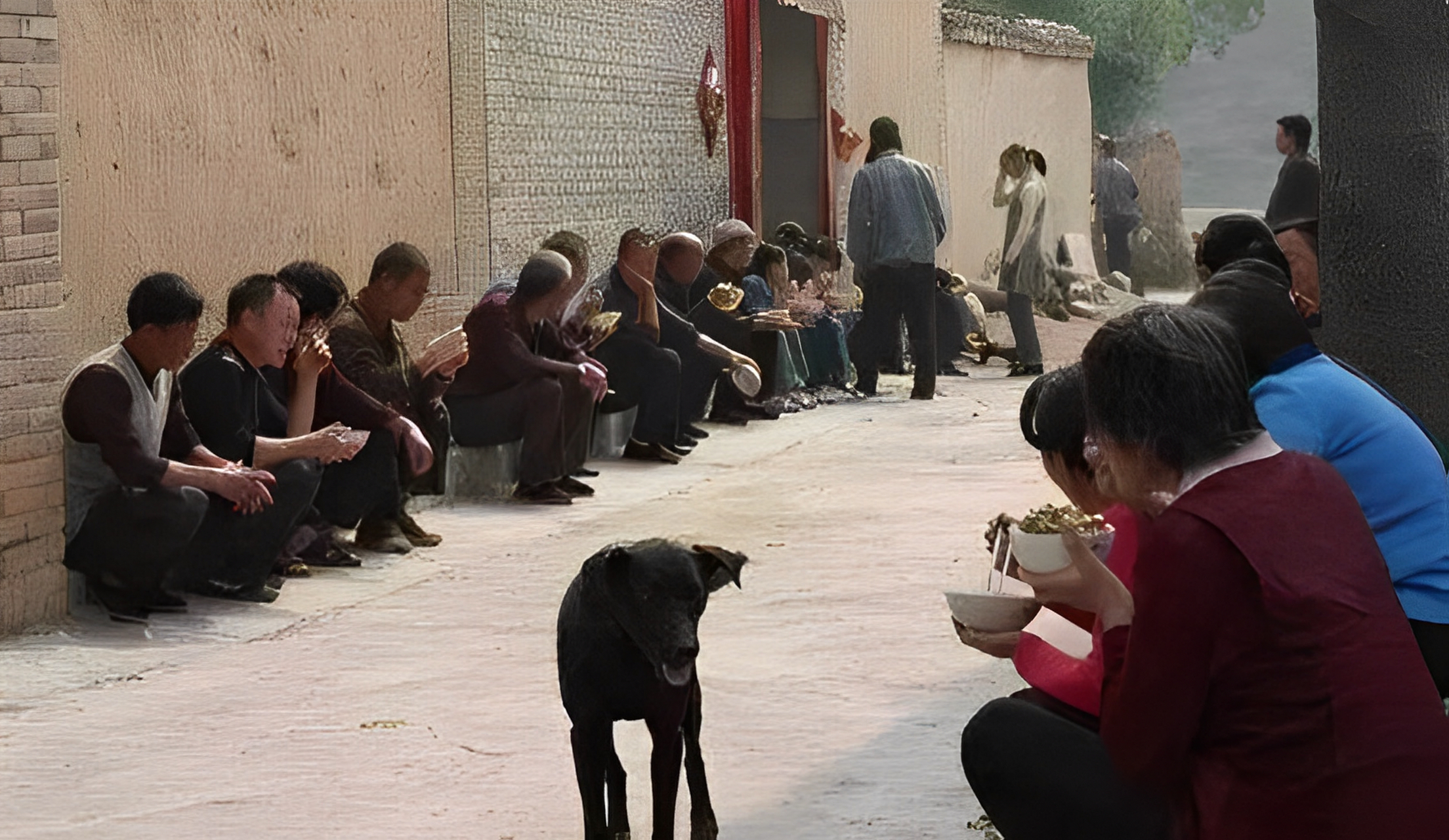 上世纪80年代乡村历史老照片!