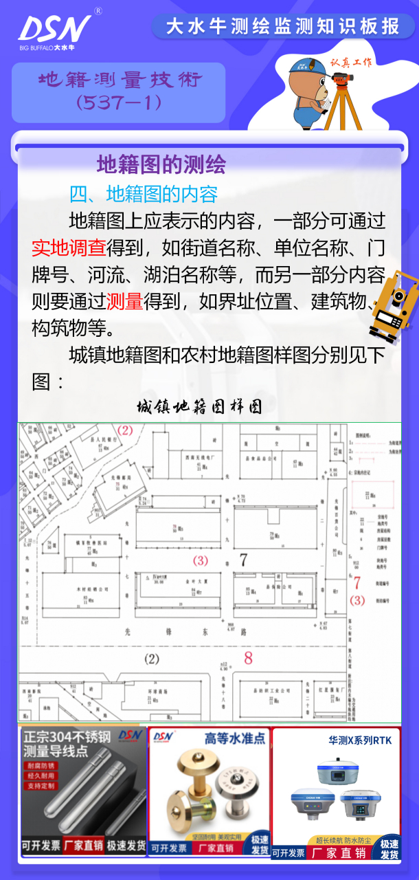 赛维板报丨地籍图的测绘 标识符,它在地籍图上占有非常重要的位置,它