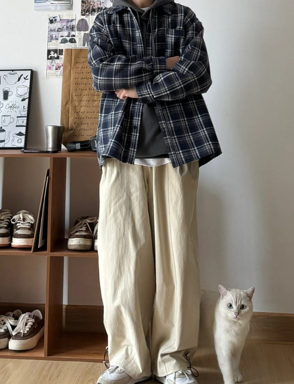 get到氛围感男生穿搭 | 衬衫 卫衣的叠穿 有没有喜欢把衬衫当外套的?