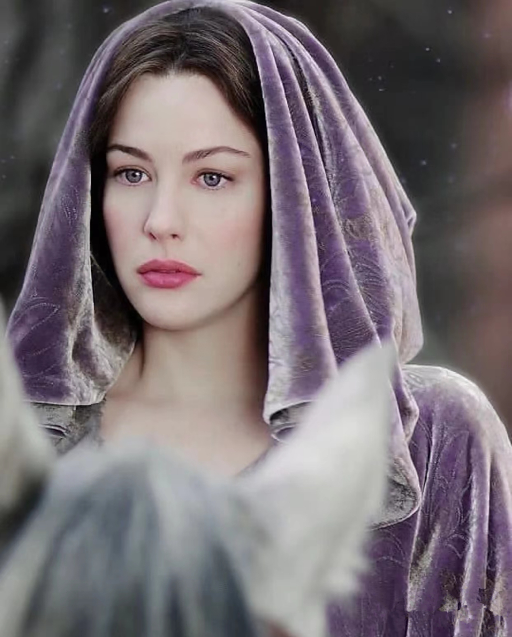 影片《指环王》的精灵公主丽芙·泰勒,每看一次影片的选角就对剧版