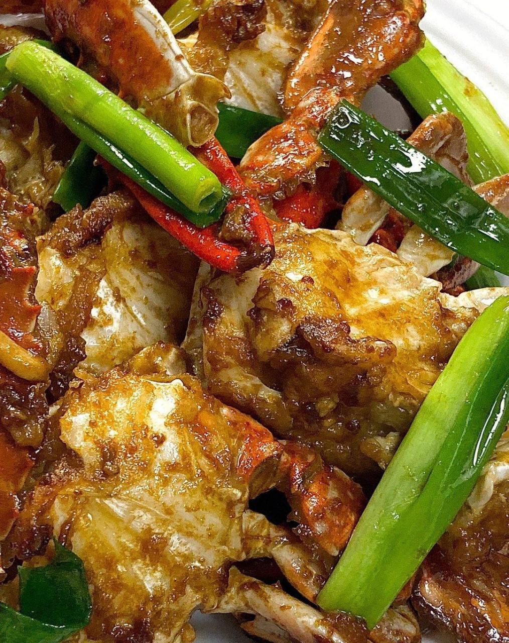 真的香飞了!又到了蟹子巨肥的季节 这个"葱姜炒蟹"真的太好吃啦!