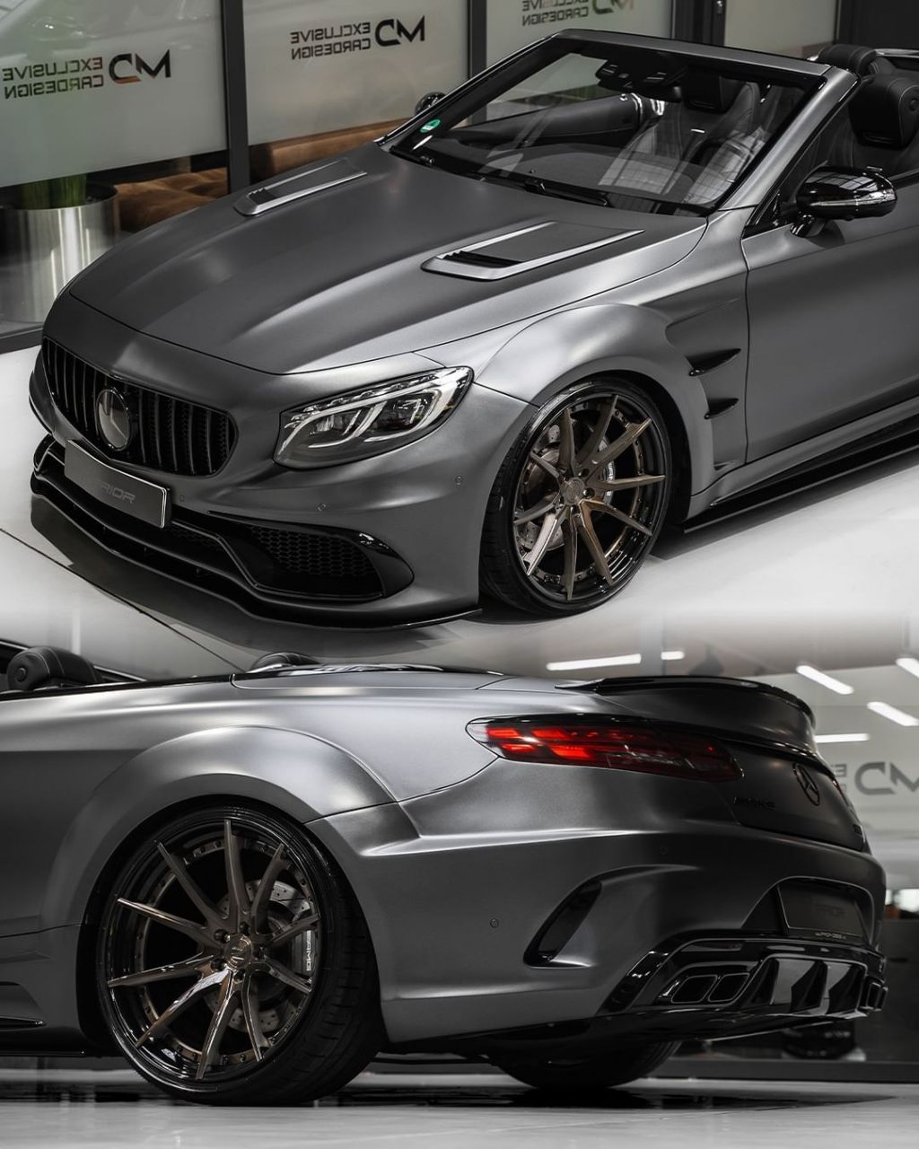 mercedes benz s63 cabrio w217#奔驰s级amg##car时尚##汽车改装