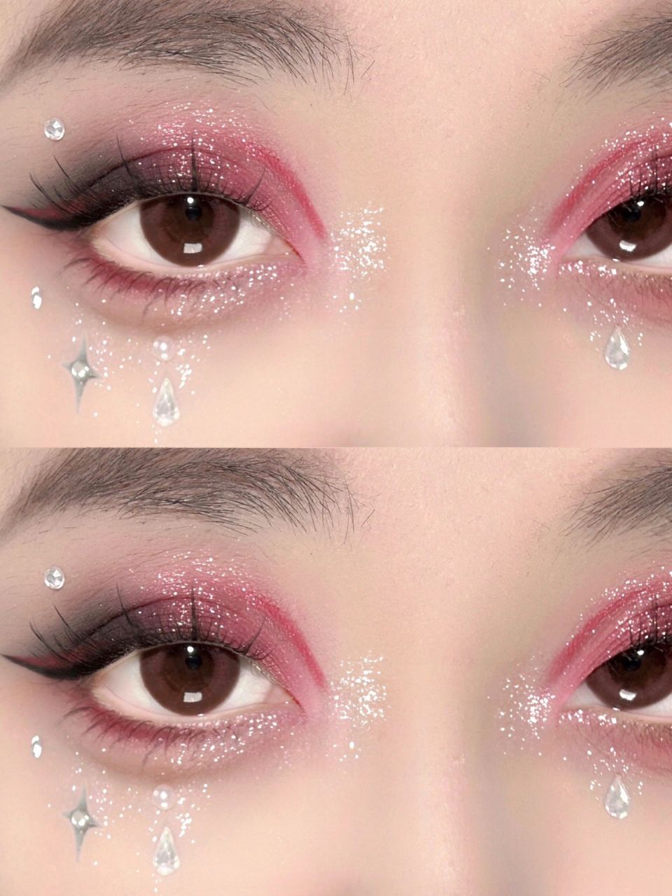 万圣节哥特玫瑰吸血鬼!复古高贵黑红烟熏妆!  万圣节简单妆容第5弹啦!