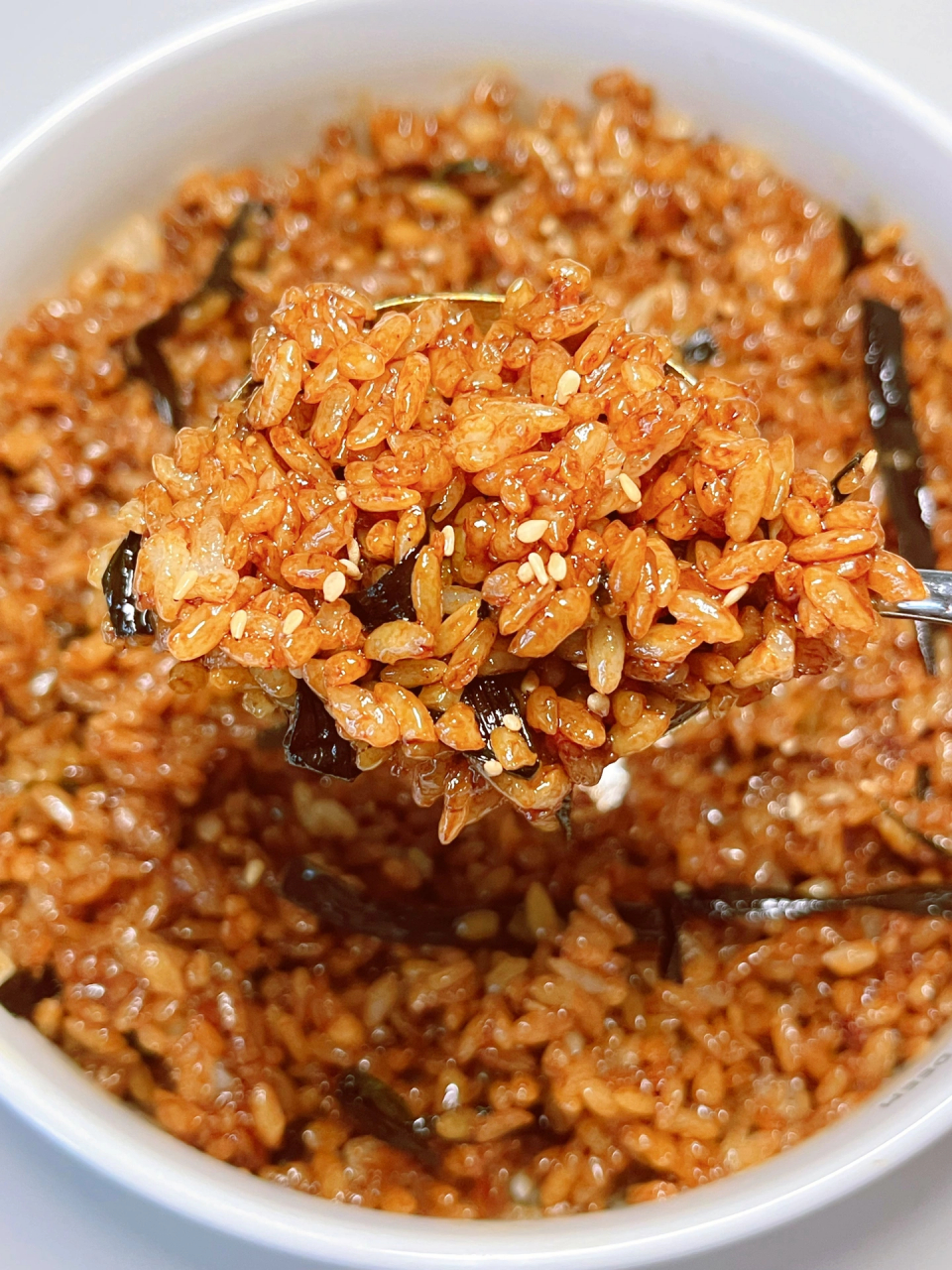 简单有好吃的葱油拌饭!