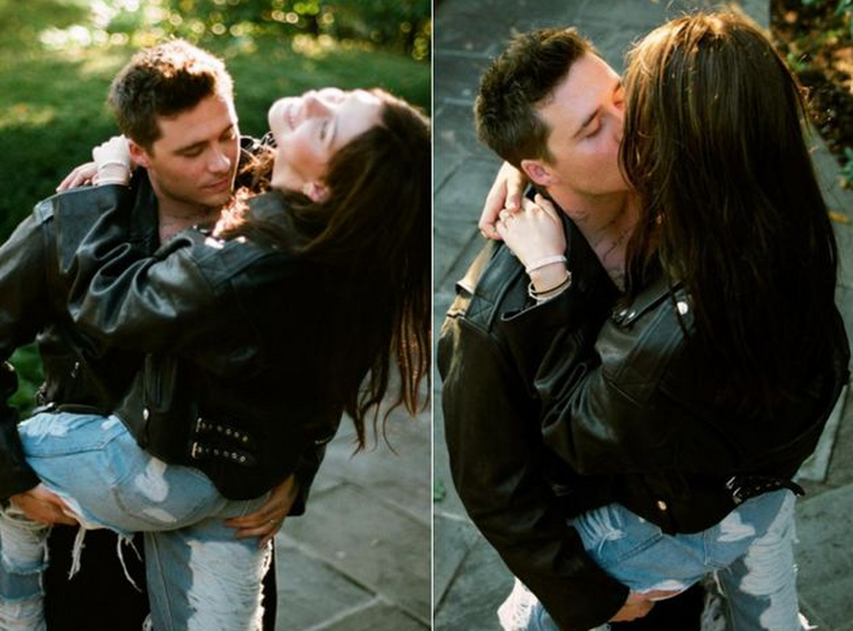 贝克汉姆大儿媳妮可拉·佩尔茨晒出一组她和老公布鲁克林·贝克汉姆的