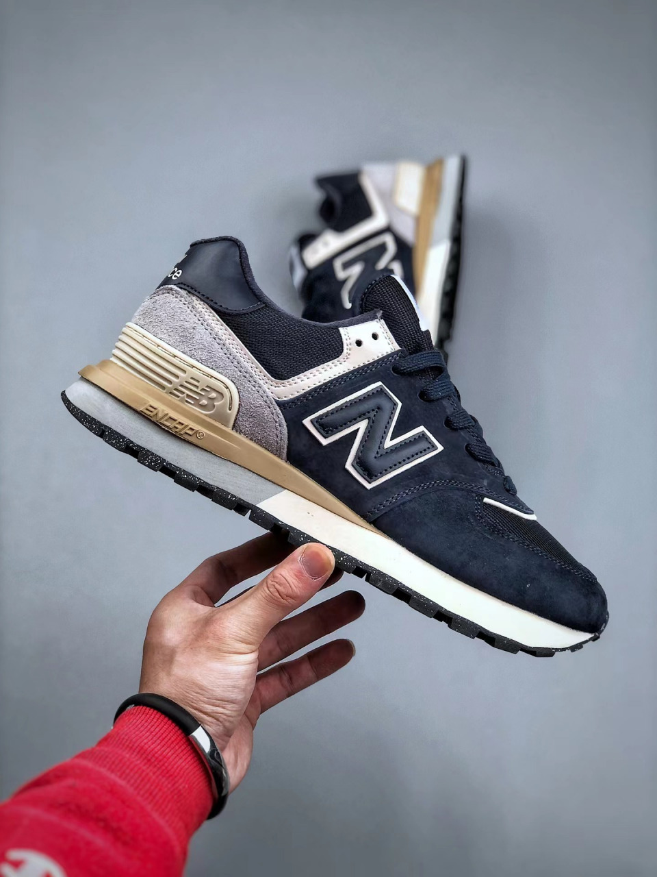 新百伦/nb new balance u574升级版系列低帮复古休闲运动慢跑鞋 采用