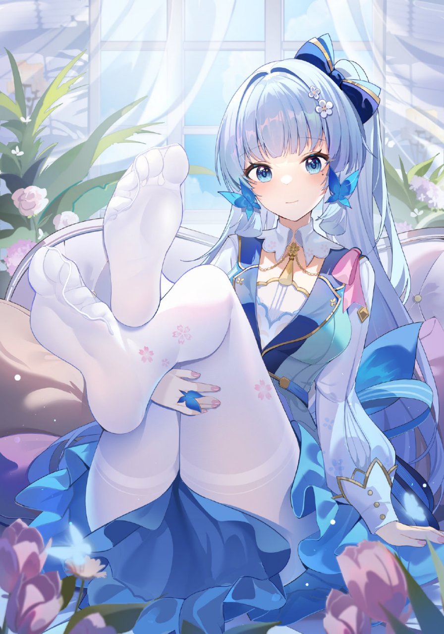 原神# 白丝的神里绫华,呲溜[舔屏]