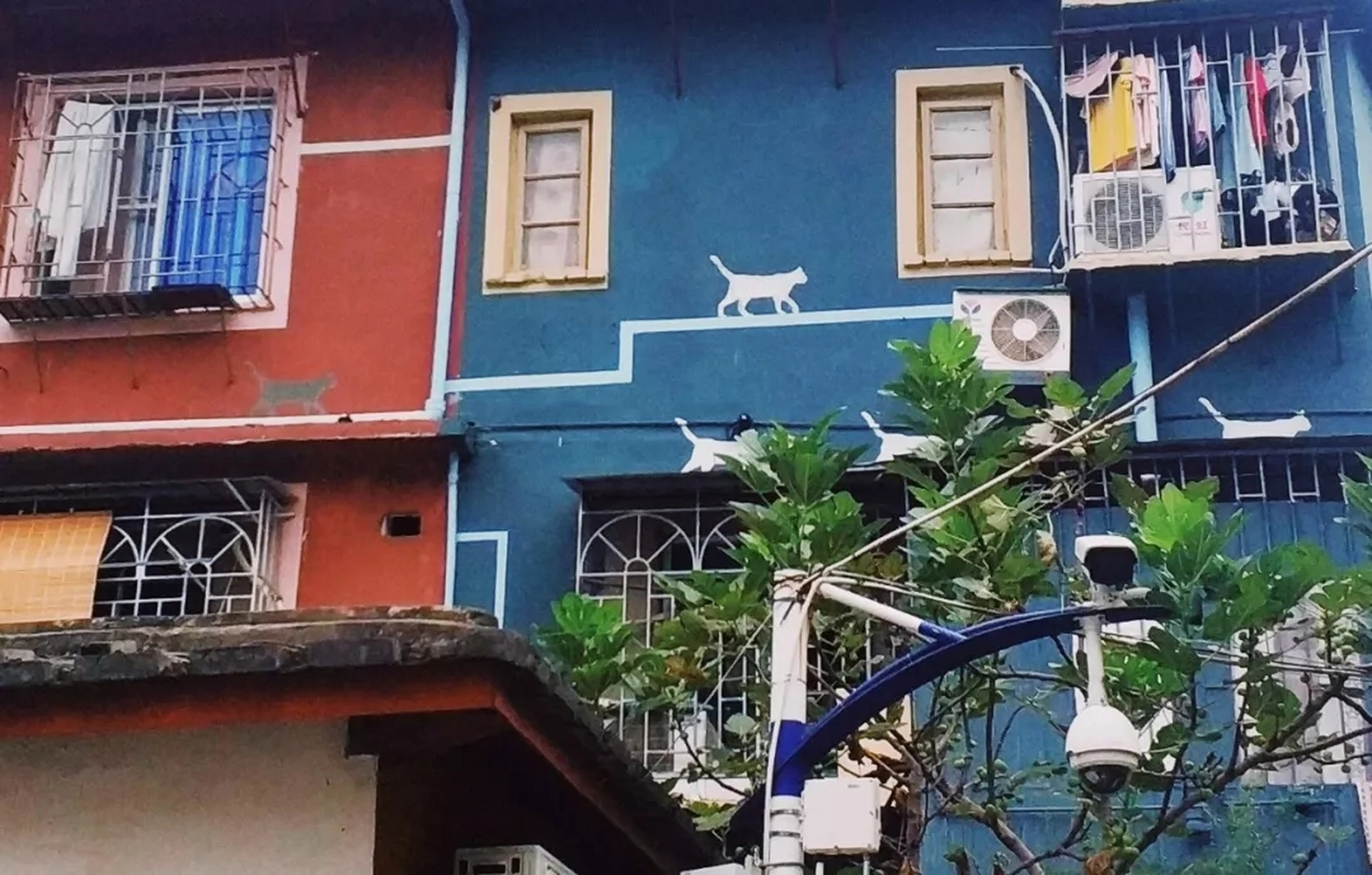 【琯尾街:福州彩绘一条街】  一踏进琯尾街,就像一脚踏入了童话世界