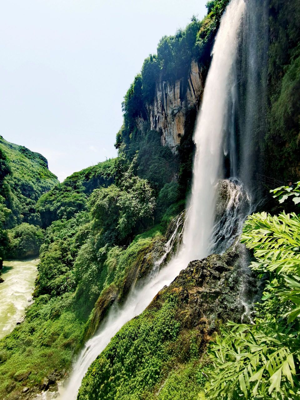 河瀑布免费打卡点|野生观景台堪比航拍  贵州省兴义市马岭河大桥(导航