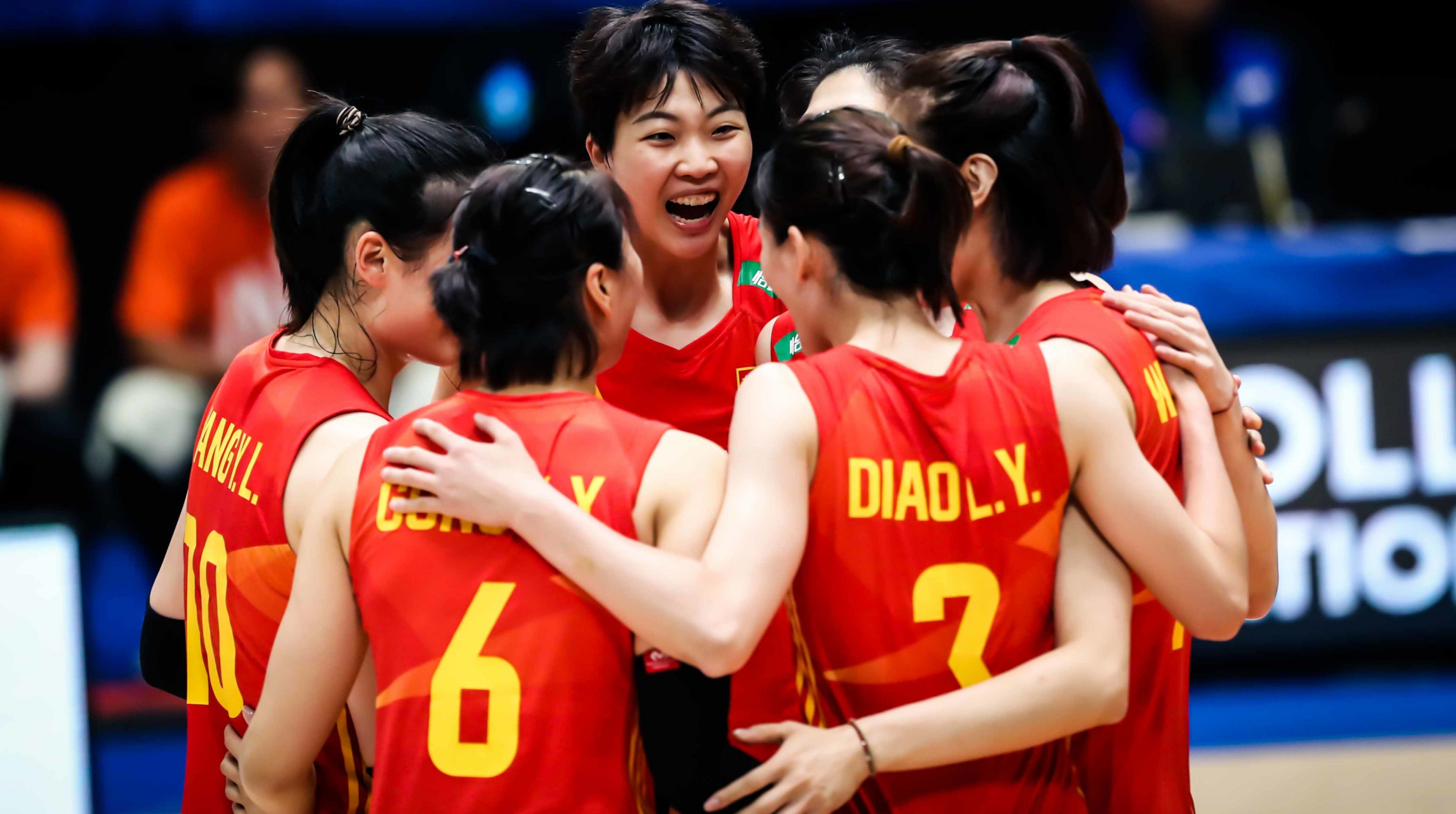 为中巴之战中的中国女排球员打分.李盈莹9分.