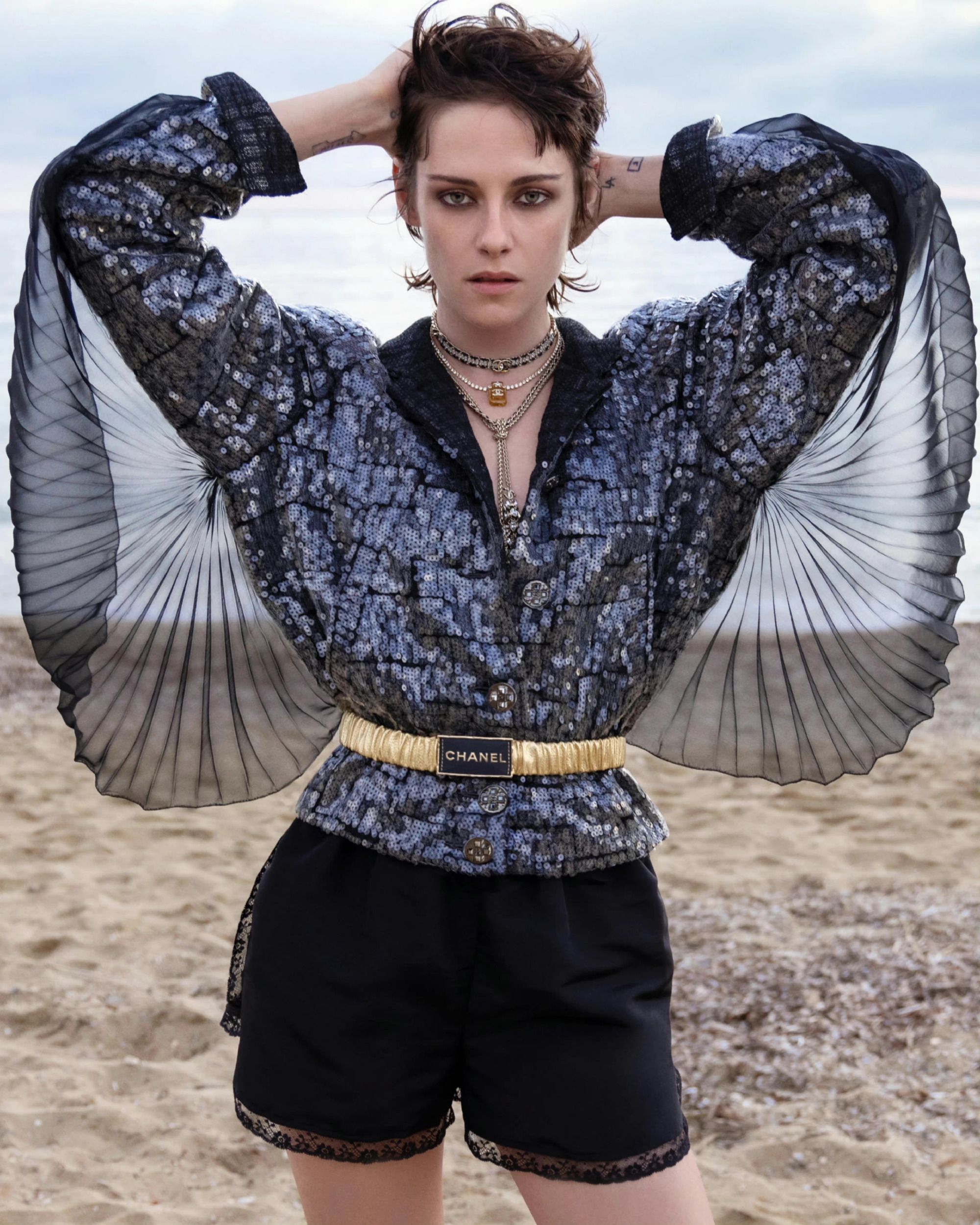 克里斯汀·斯图尔特 出镜演绎chanel2023春夏广告大片