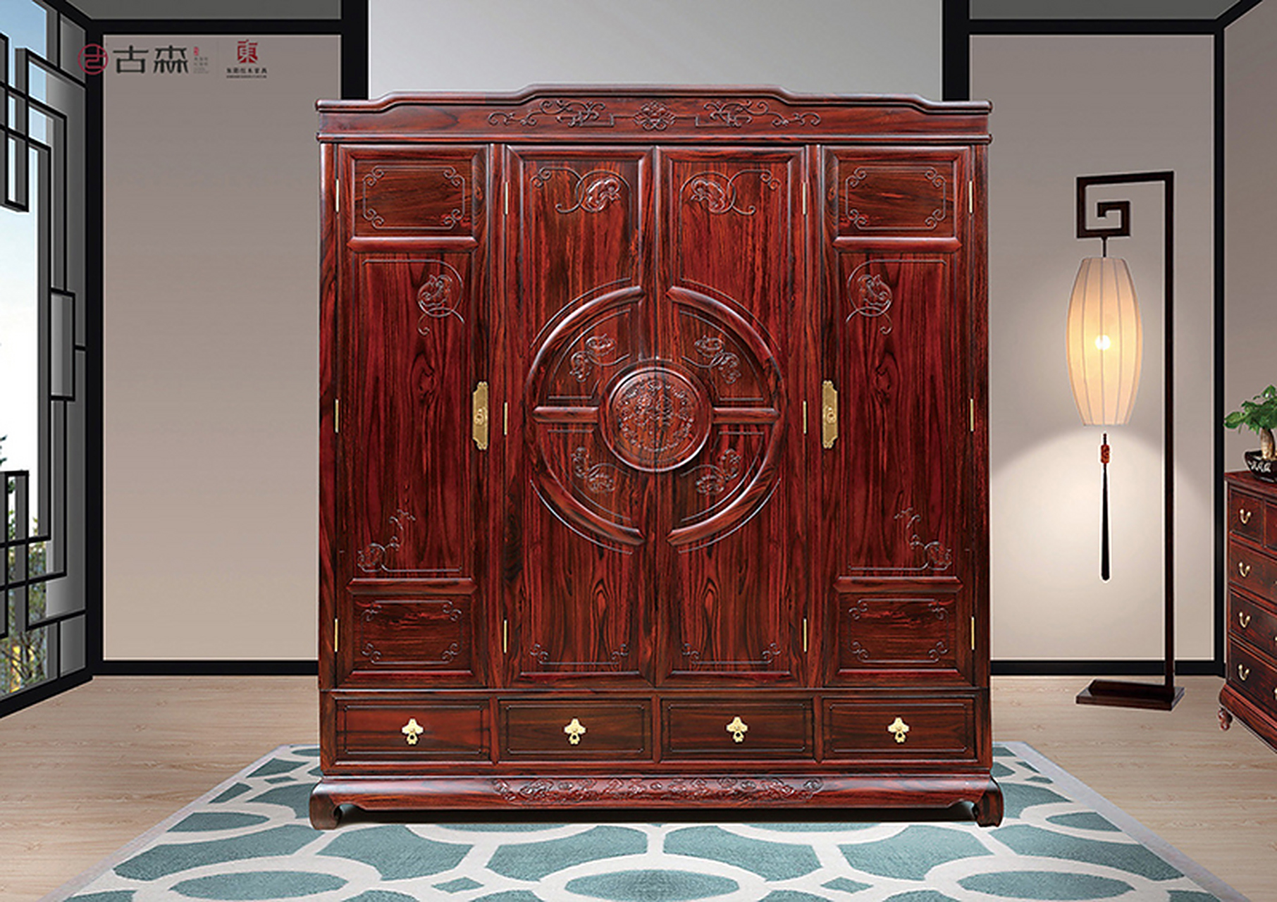 他家专业制作新古典阔叶黄檀家具(印尼黑酸枝家具),阔叶黄檀(印尼黑