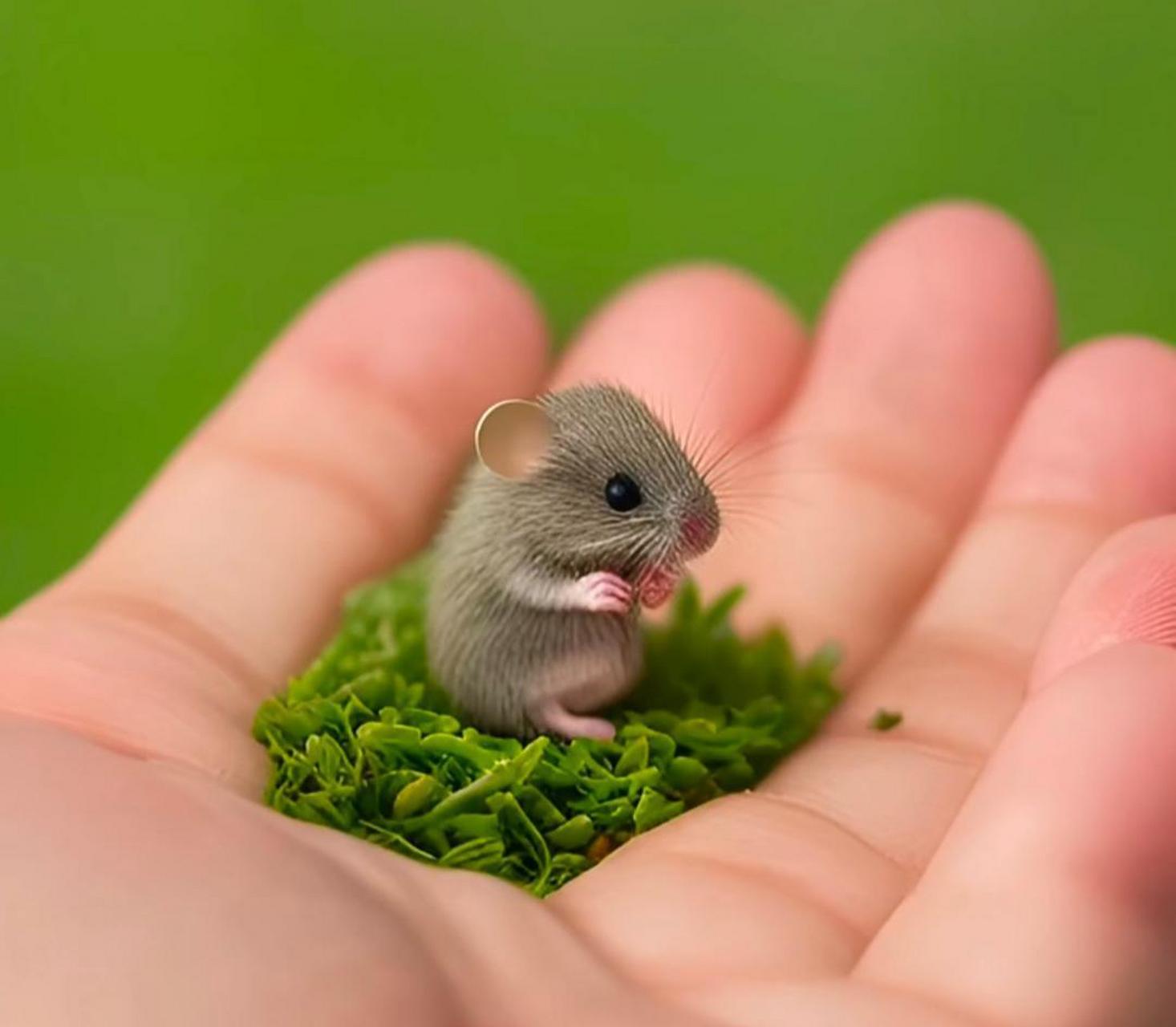 网友:迷你版小老鼠,有稀罕的吗?