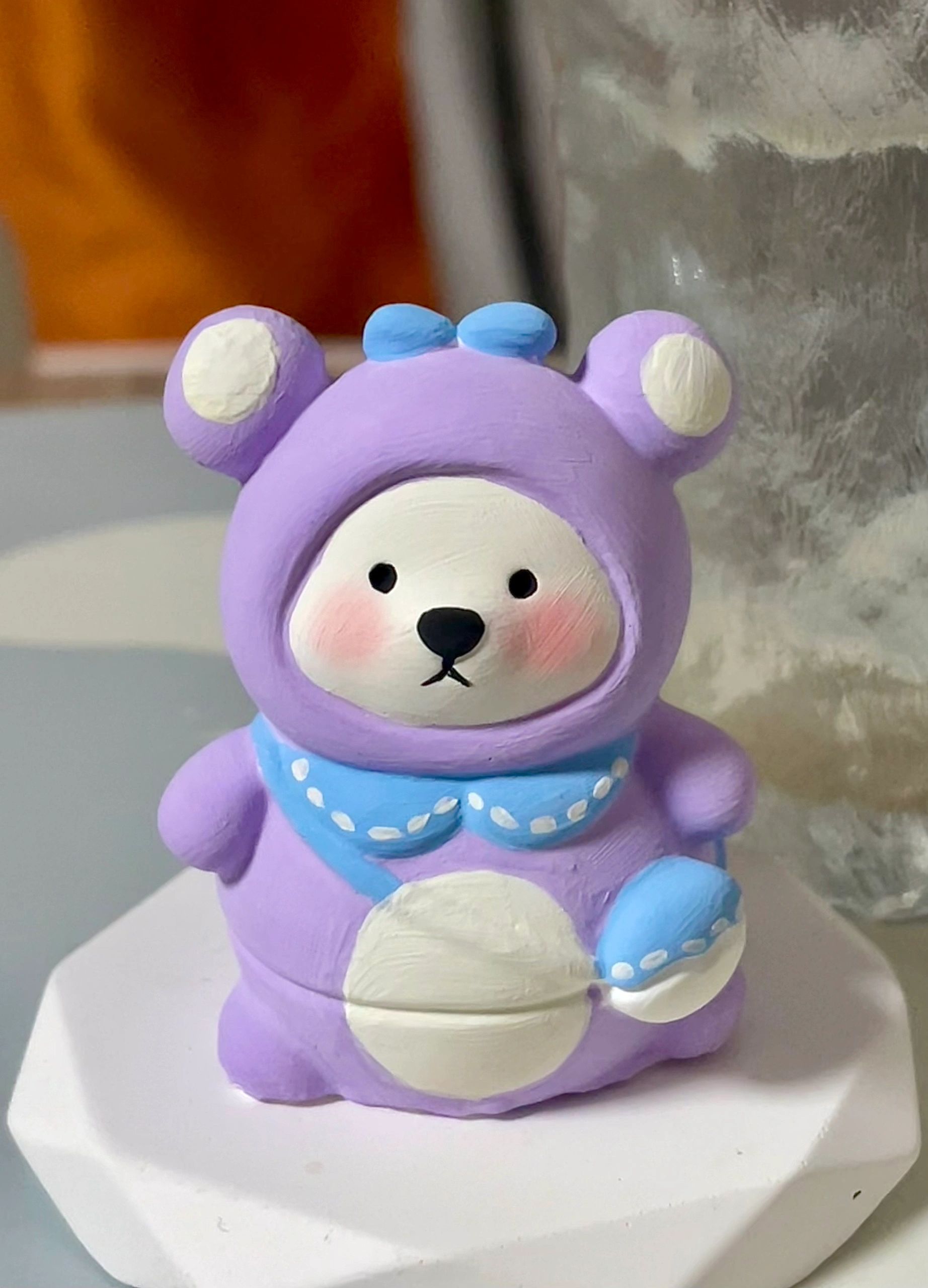 妹妹说紫色很有韵味 其实别的颜色也很可 这个也