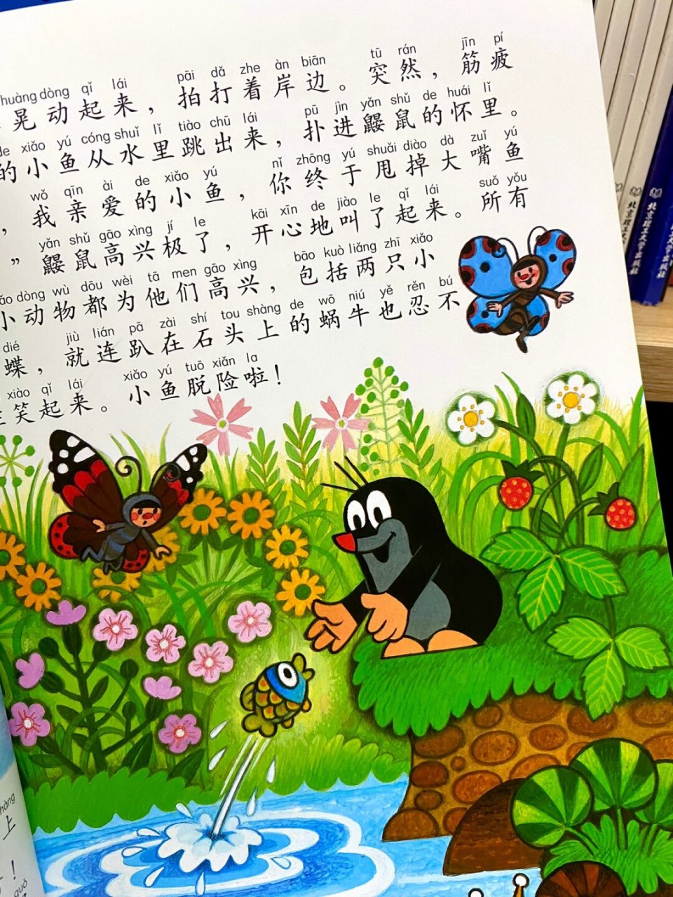 《鼹鼠的故事》我心目中的绘本第1名  我超级喜欢小鼹鼠,非常渴望能够
