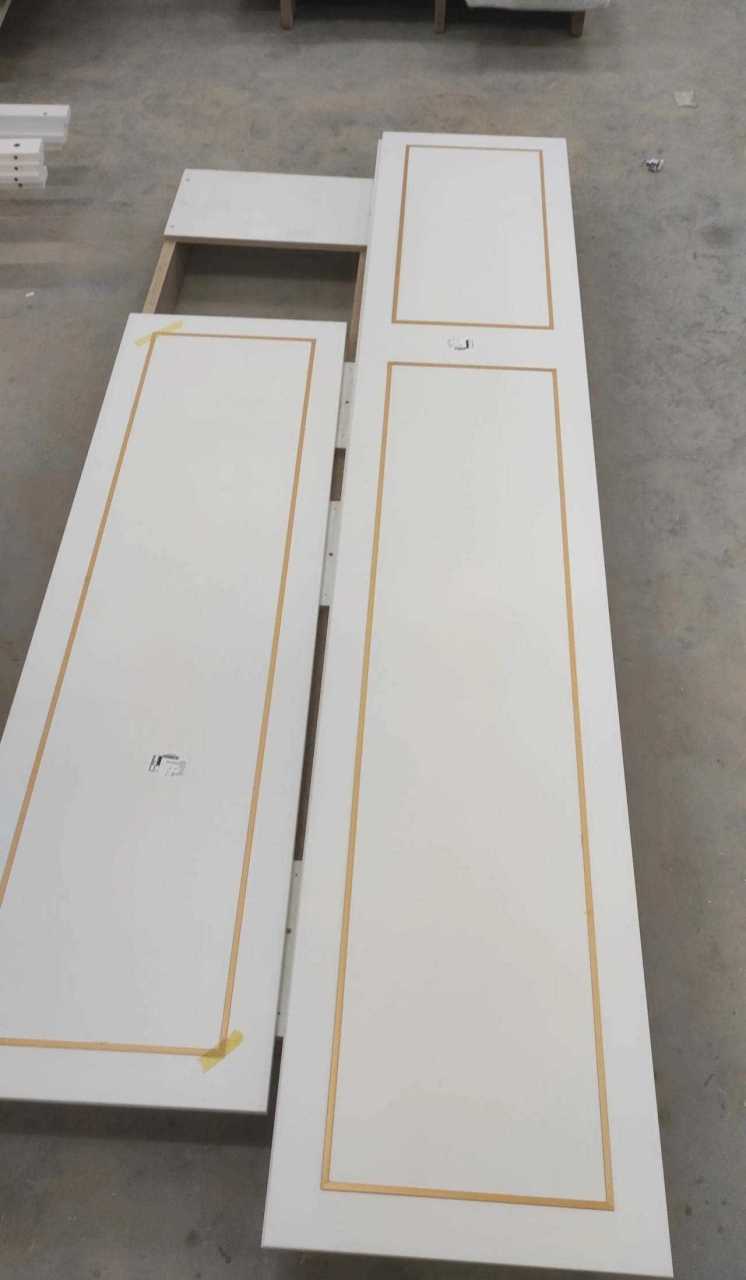 今日分享-衣柜门板镶嵌金属条[小老鼠] 吸塑门造型好看,缺不环保 双饰