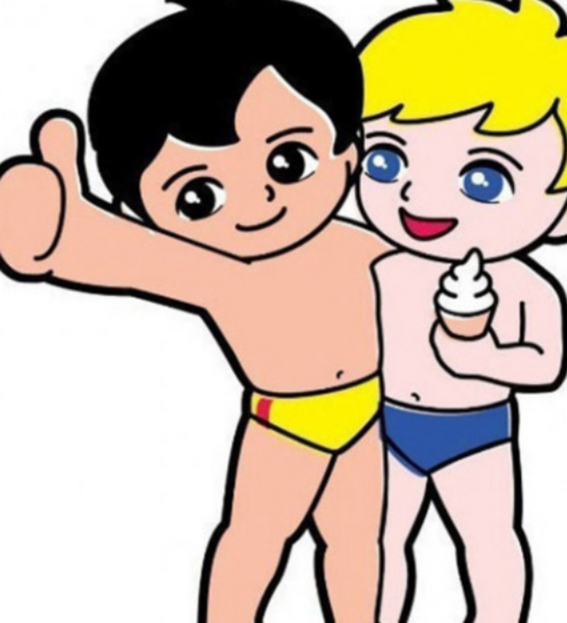 海尔兄弟长大了