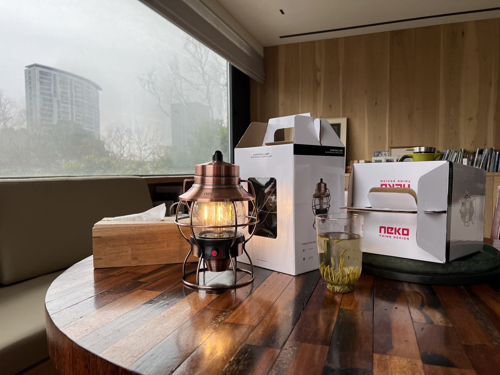 neko照明定制的露营氛围复古马灯!