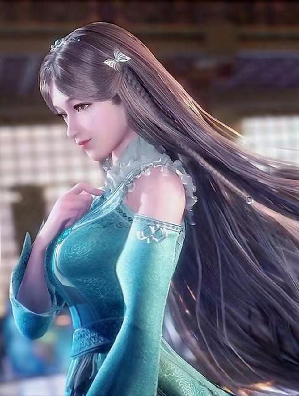 宁荣荣,史莱克七怪之一,造型精致,可爱,十分养眼.