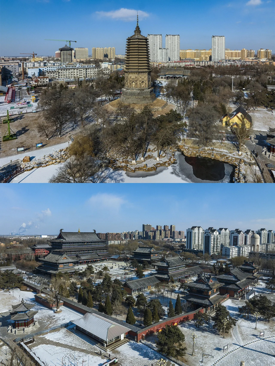 广佑寺位于辽宁省辽阳市白塔区中华大街一段60号,西临白塔,东与钩城