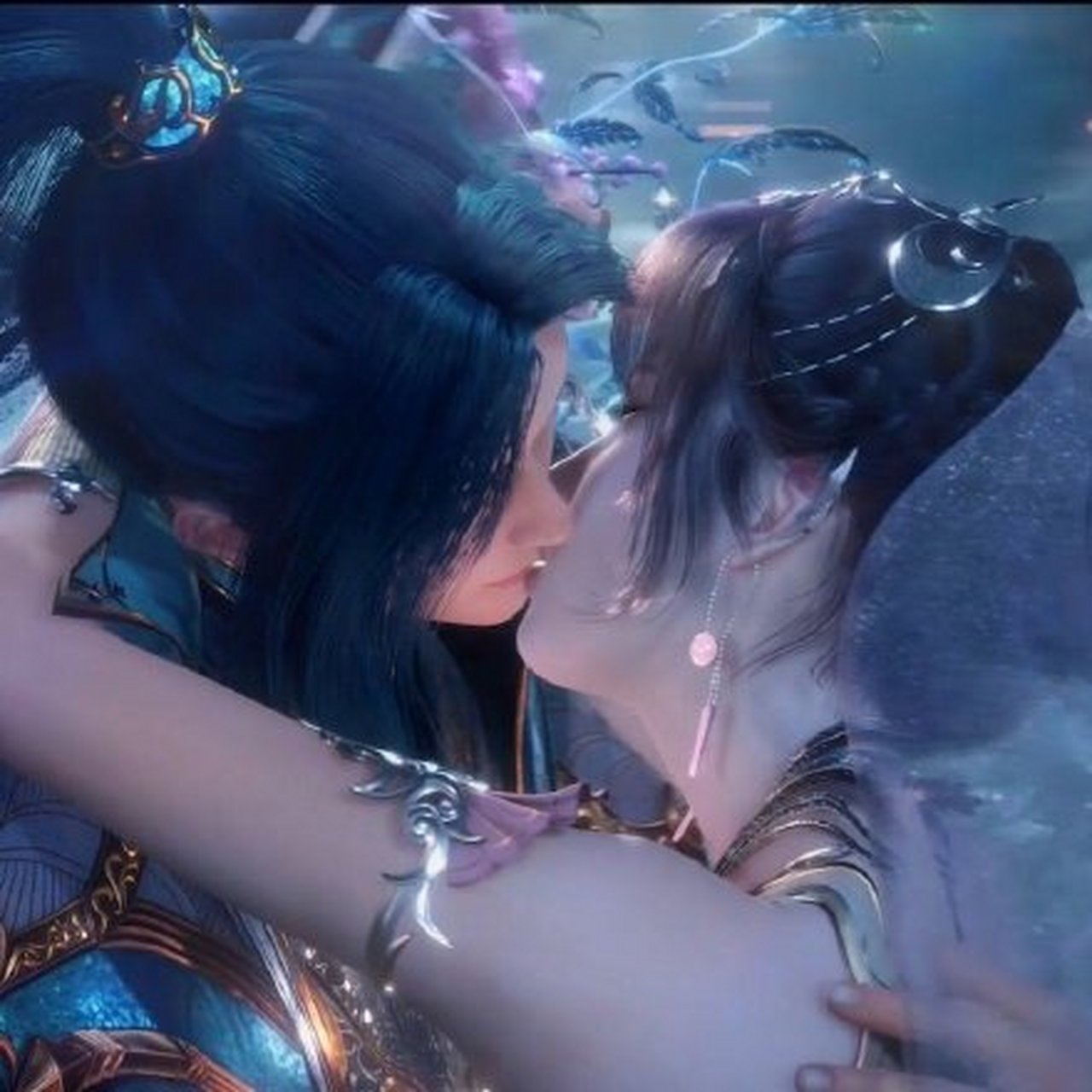 唐三和小舞有动作 #斗罗大陆# 官方深夜偷偷换头像,送上小舞和唐三最