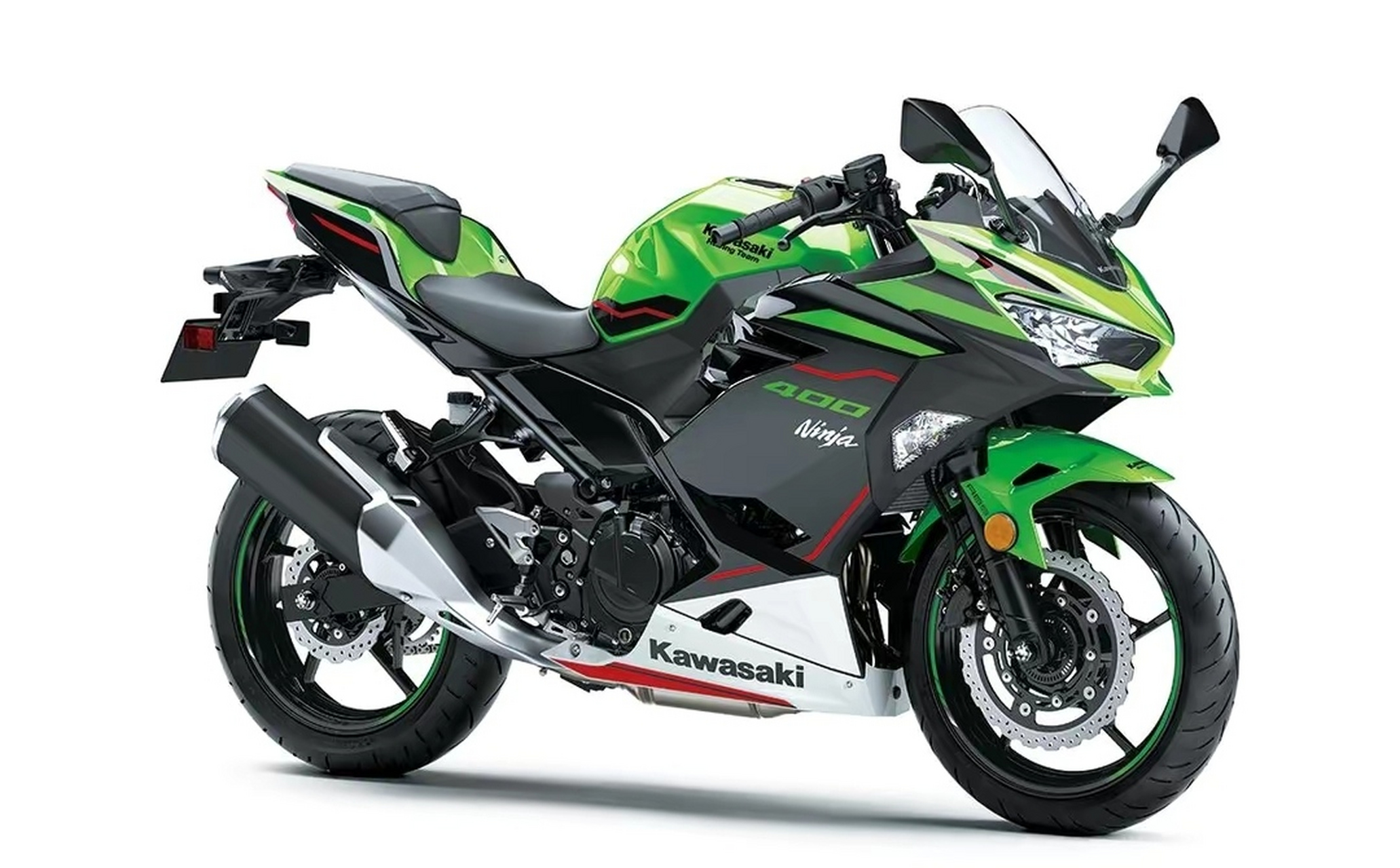 对比了这款川崎的400cc仿赛车,由于是双缸的设计,在某些方面也比单缸