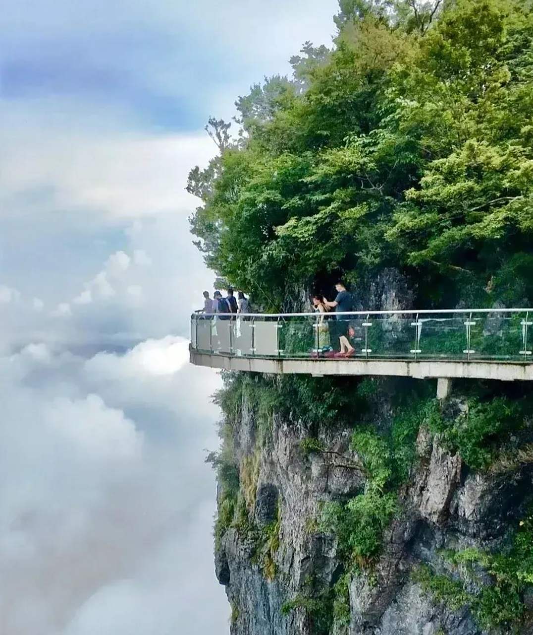 "张家界天门山玻璃栈道,应对跳崖自杀者负有不可推卸的责任,这种