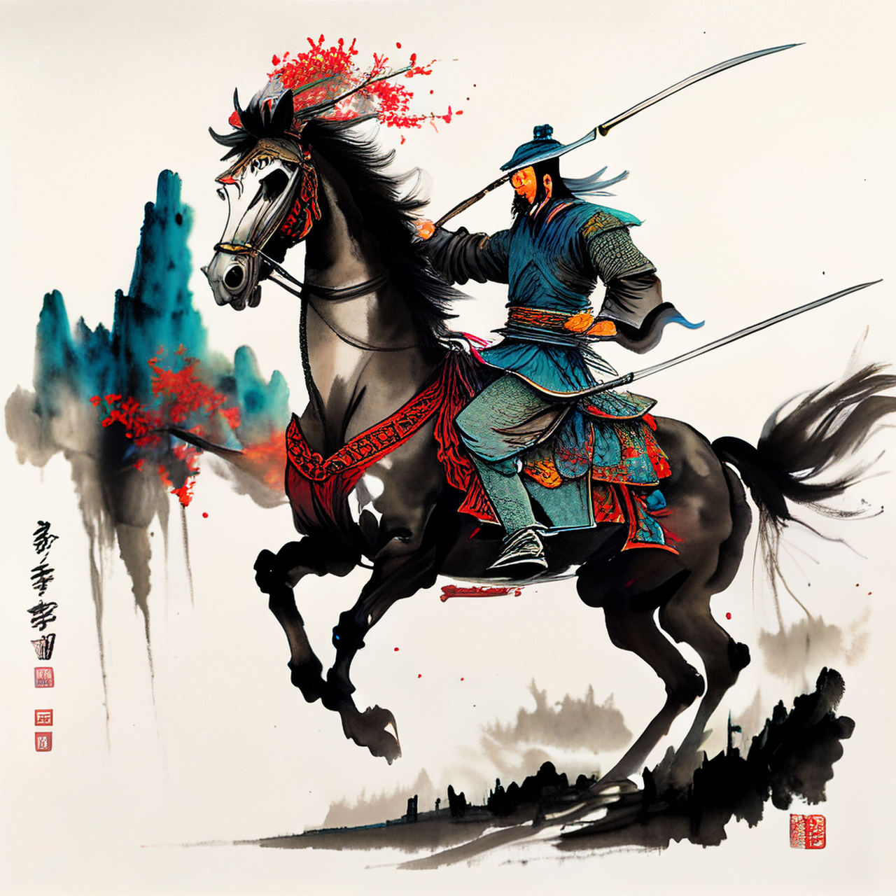 明年麟阁上,充国画于斯.