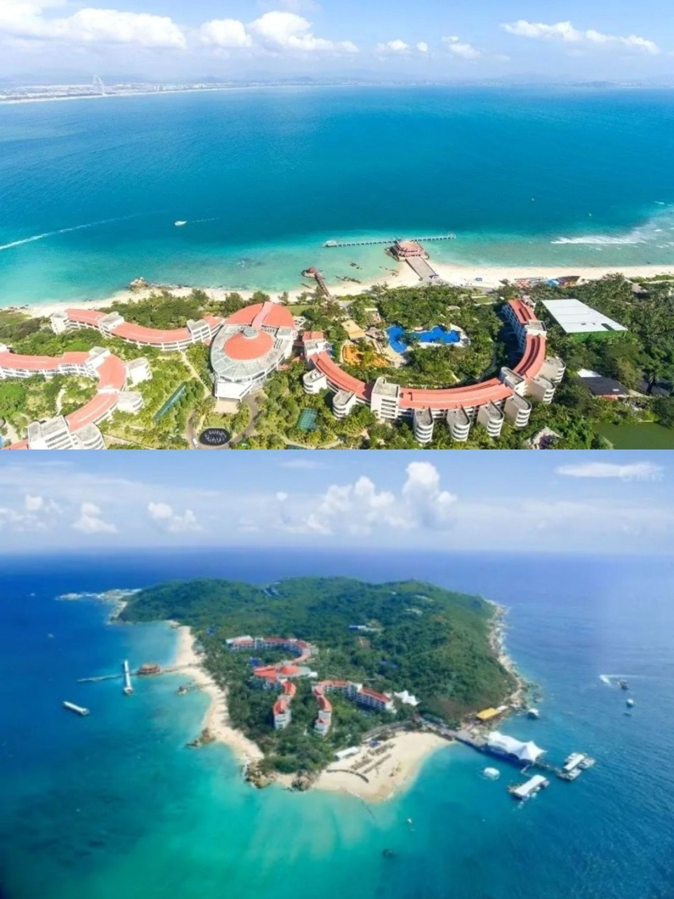 三亚蜈支洲岛珊瑚酒店,超值套餐 ￥1098/套,住珊瑚海景大床房,这个