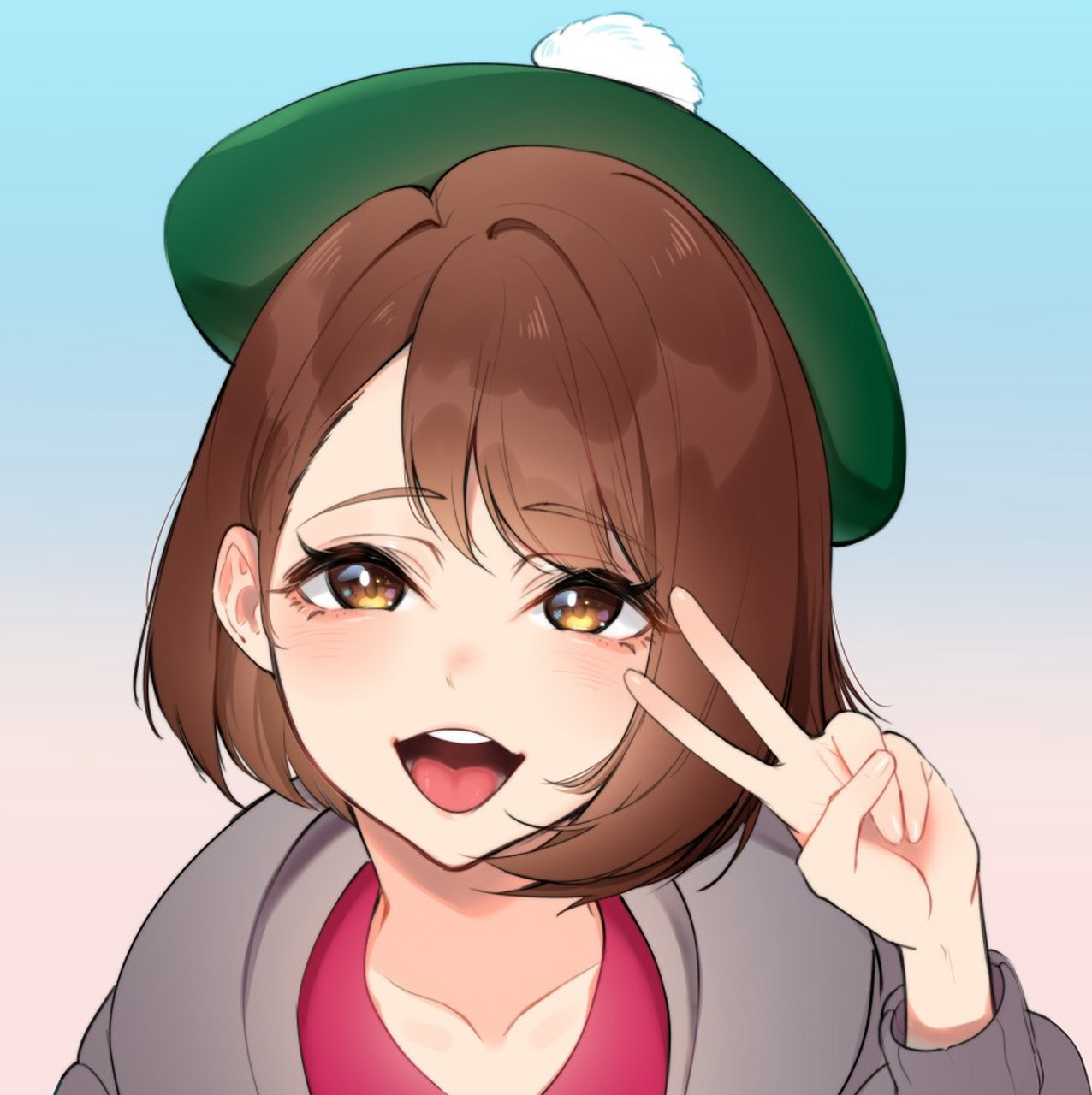 画师:tofuubear #头像# #精灵宝可梦# #悠莉# 不太聪明的样子