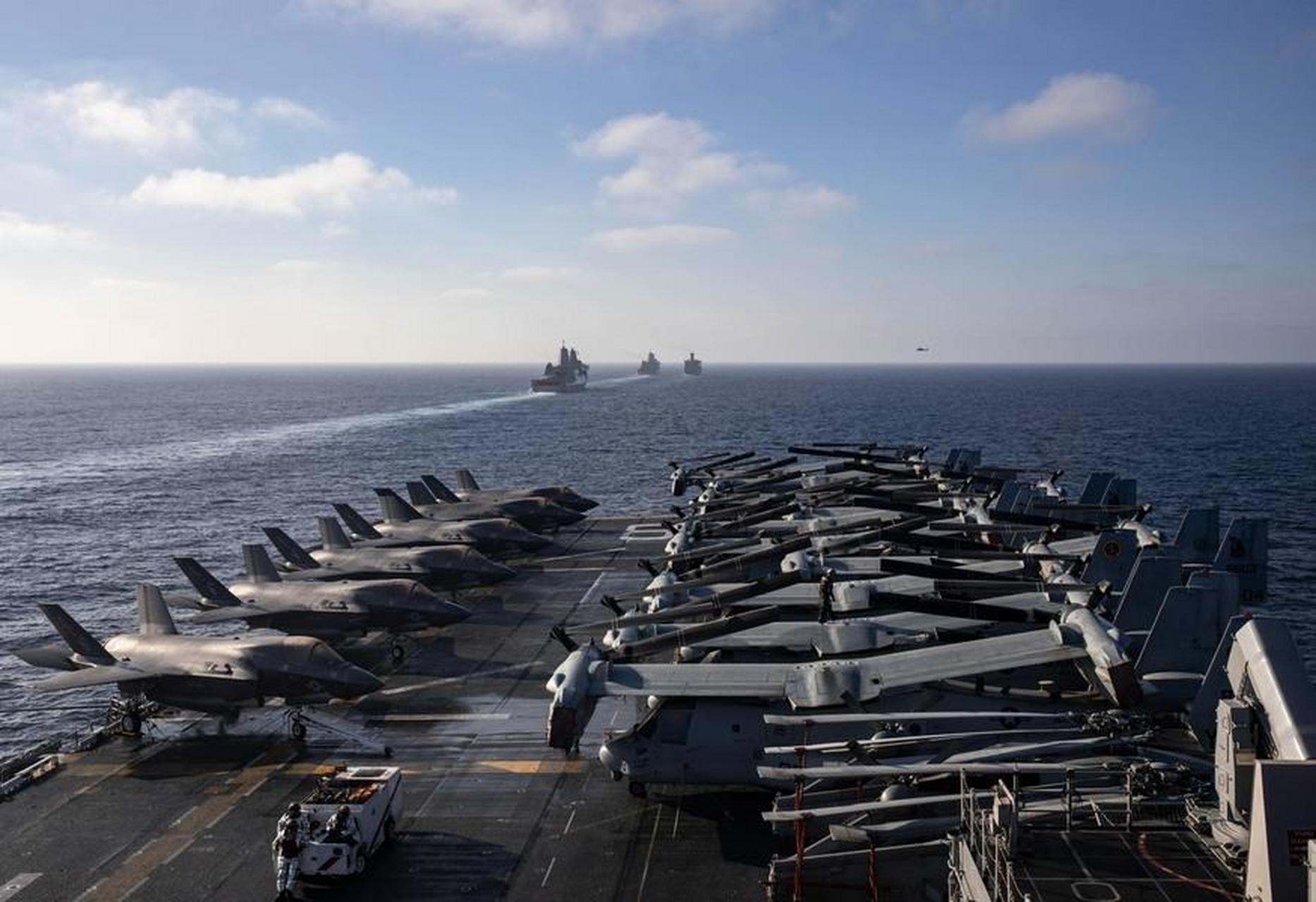 文雄演讲,现场发生爆炸 驻日美军岩国基地在4月15日举行了开放活动,岩