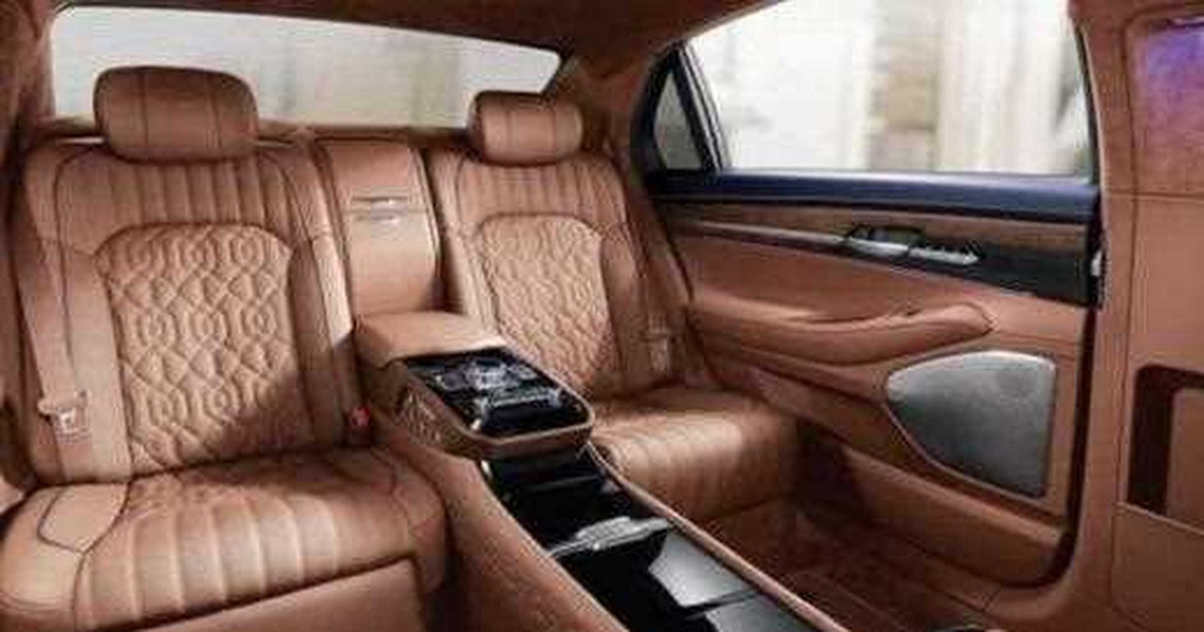 日前现代子品牌genesis(捷恩斯)发布了一组全新g90 limousine的官图