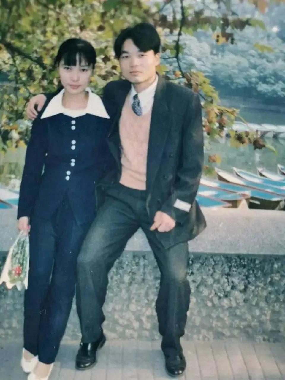 90年代的结婚照片图片