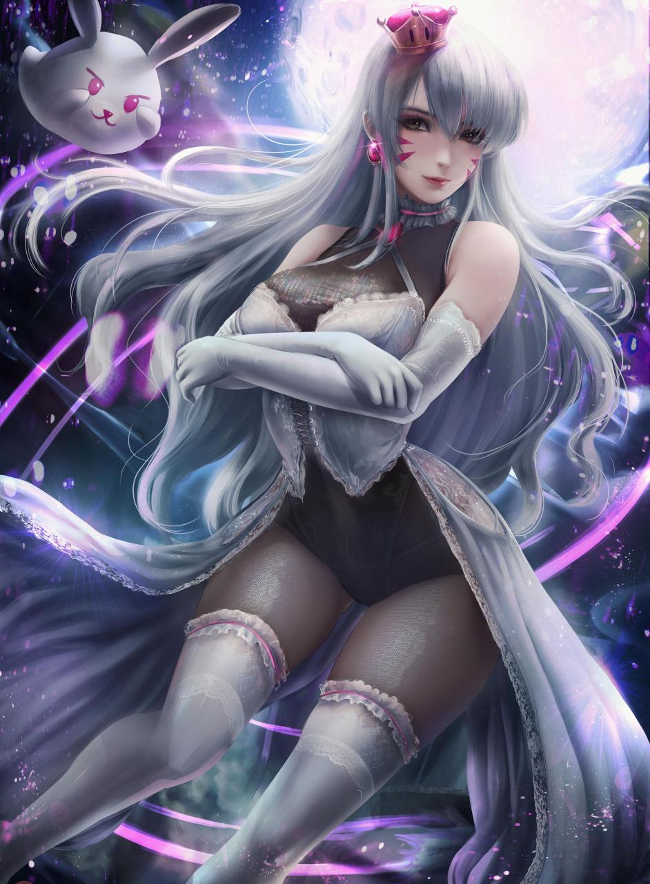 gif创作人# 小姐姐们火辣吸睛,高清性感动漫战士cg插画原画集,西班牙