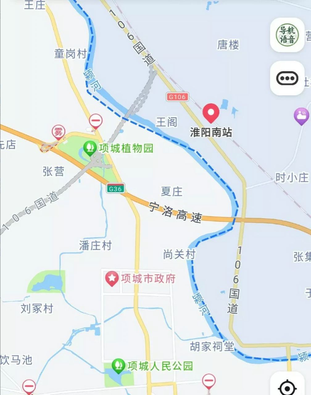 強烈建議將鄭阜高鐵線上的淮陽南站更名為項城北站.