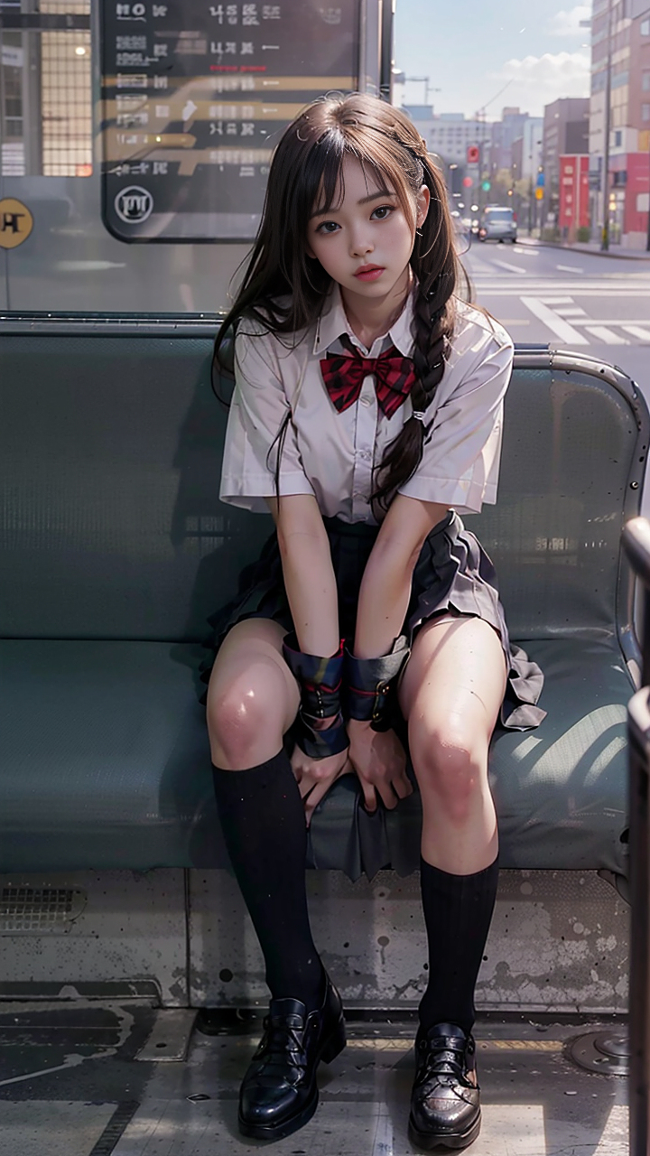 不愧是jk小姐姐#ai绘画# #jk制服