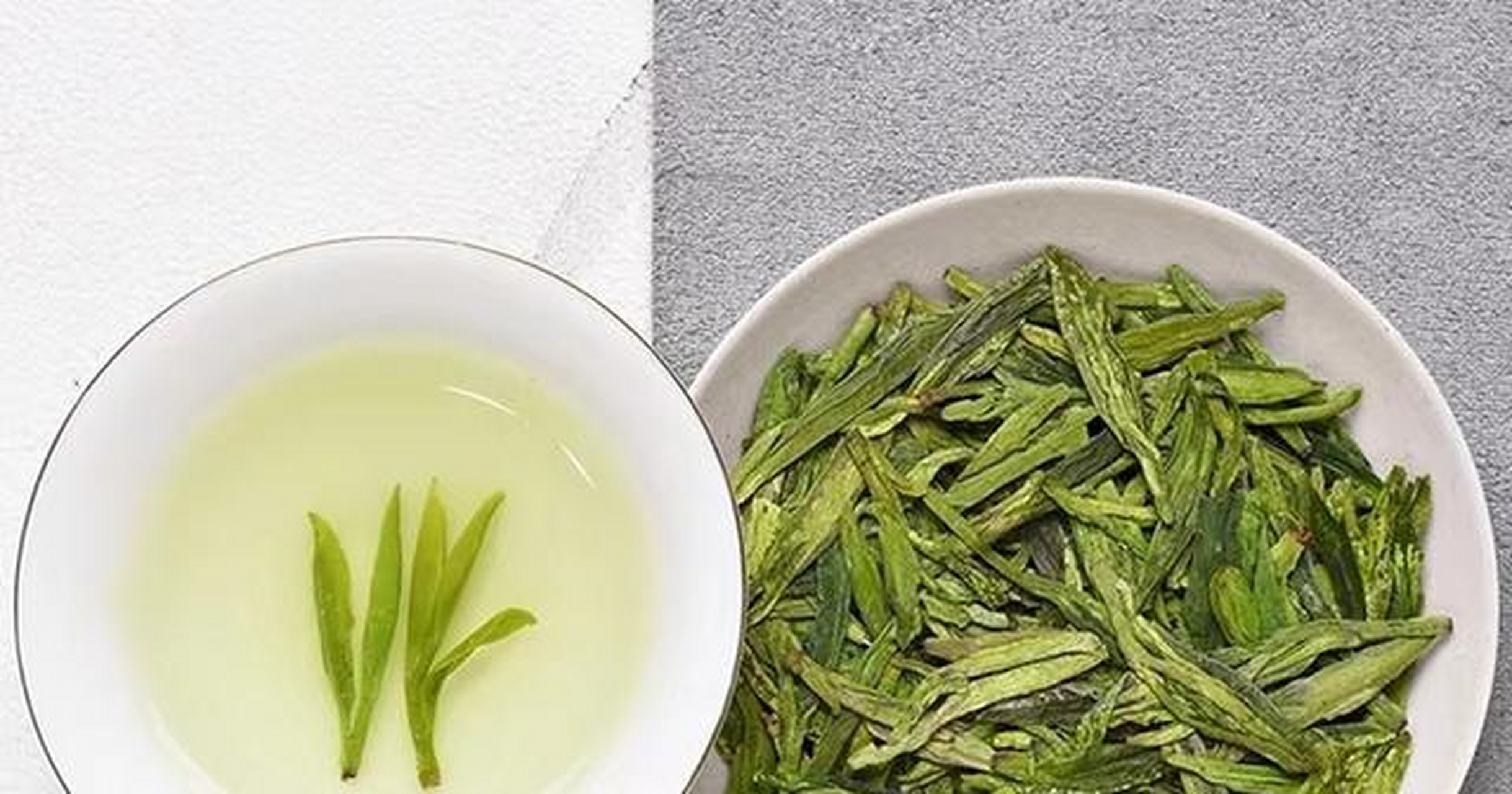 贡牌龙井具备层次感,入水更显得浓厚,并且这类茶回甘快而长久.