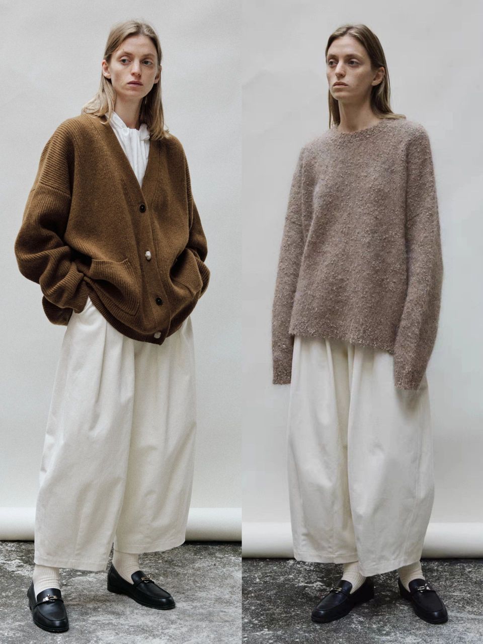 秋冬极简松弛感穿搭 主张法式极简风穿搭,化繁为简,回归服装本身 注重