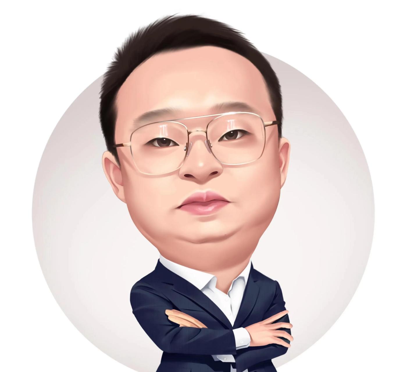 分享一组领导们用的漫画头像,根据自己的相片和工作特点来画.