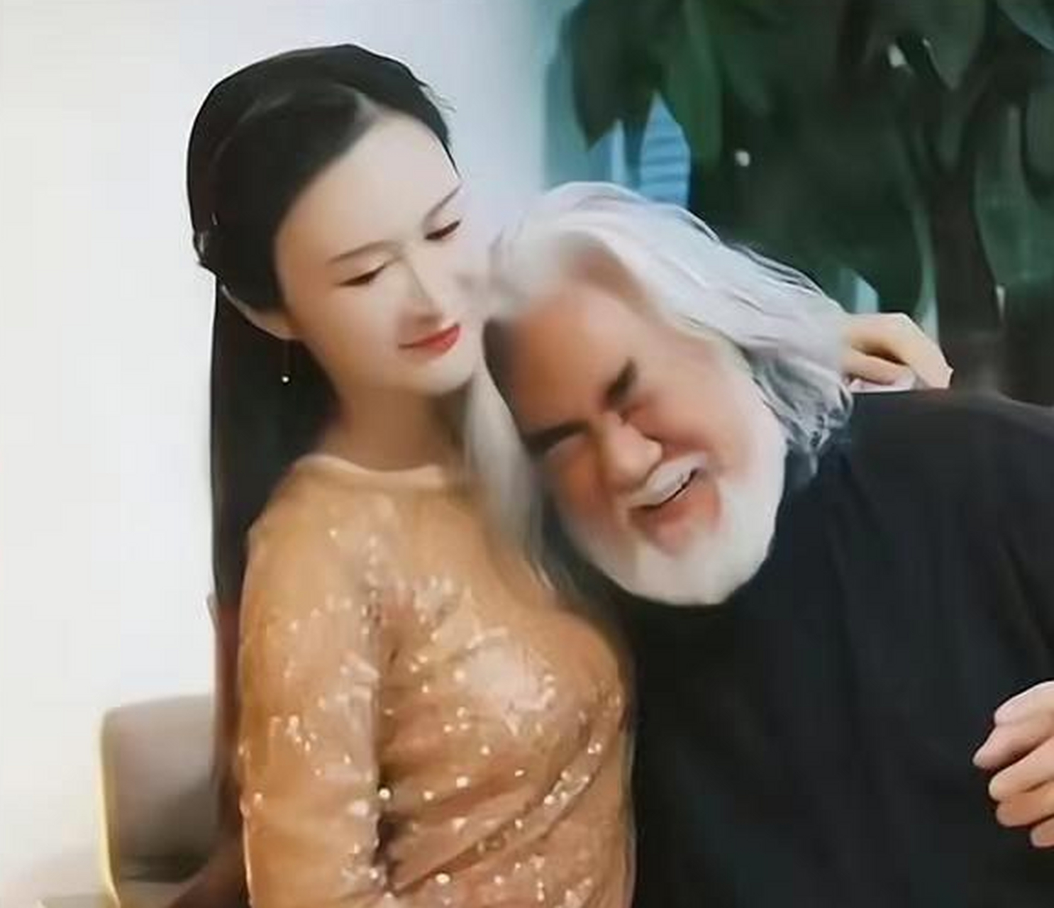 张纪中和杜星霖这对老夫少妻是真的把甜度拉满呀,这样的场面真的是让