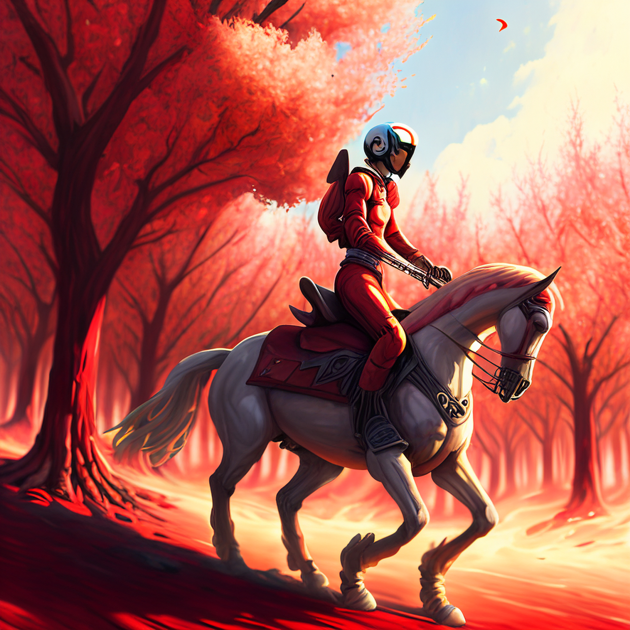 天机翕辟一翻手,看取桃林骑火红.简洁,优雅,苍茫#百度文心一言来了