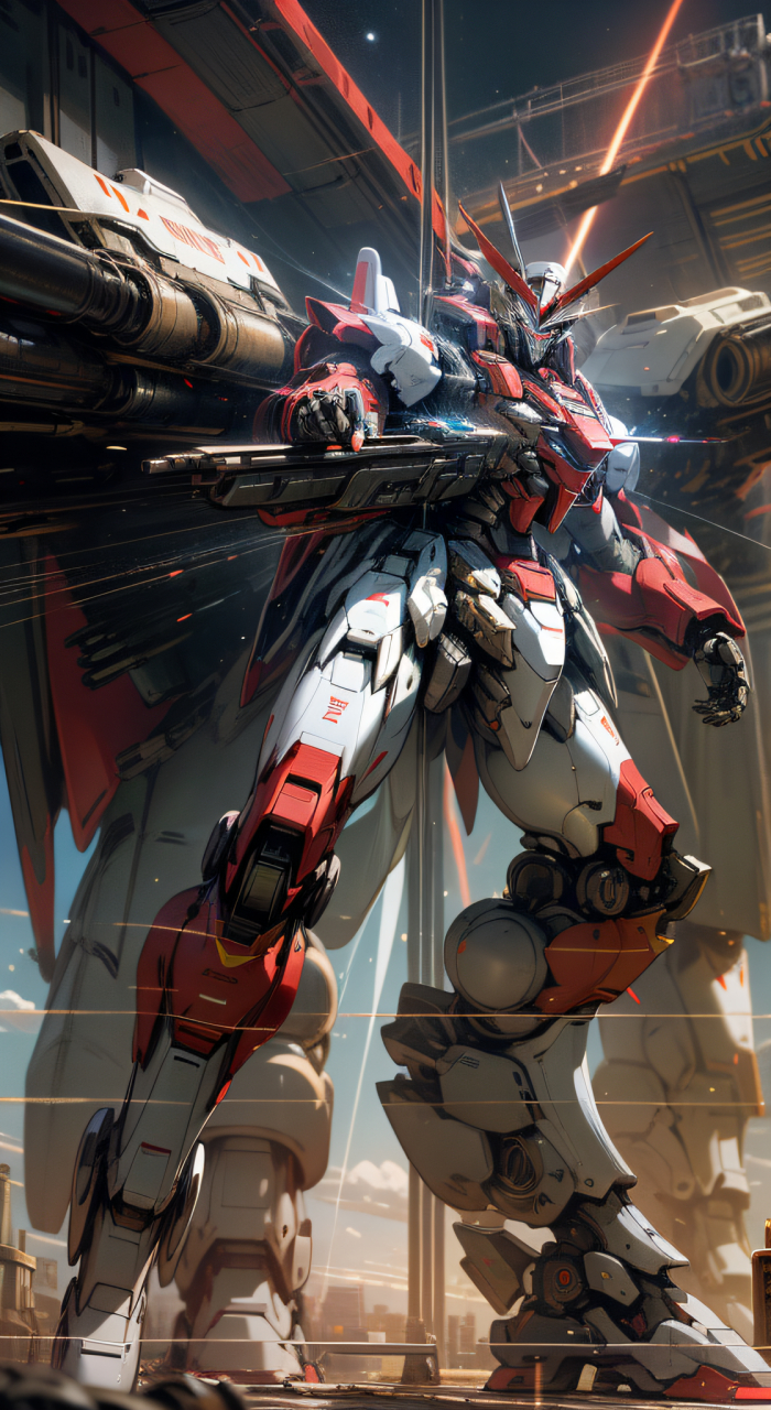 战胜自己,才能战胜其他人 #机甲##高达机器人