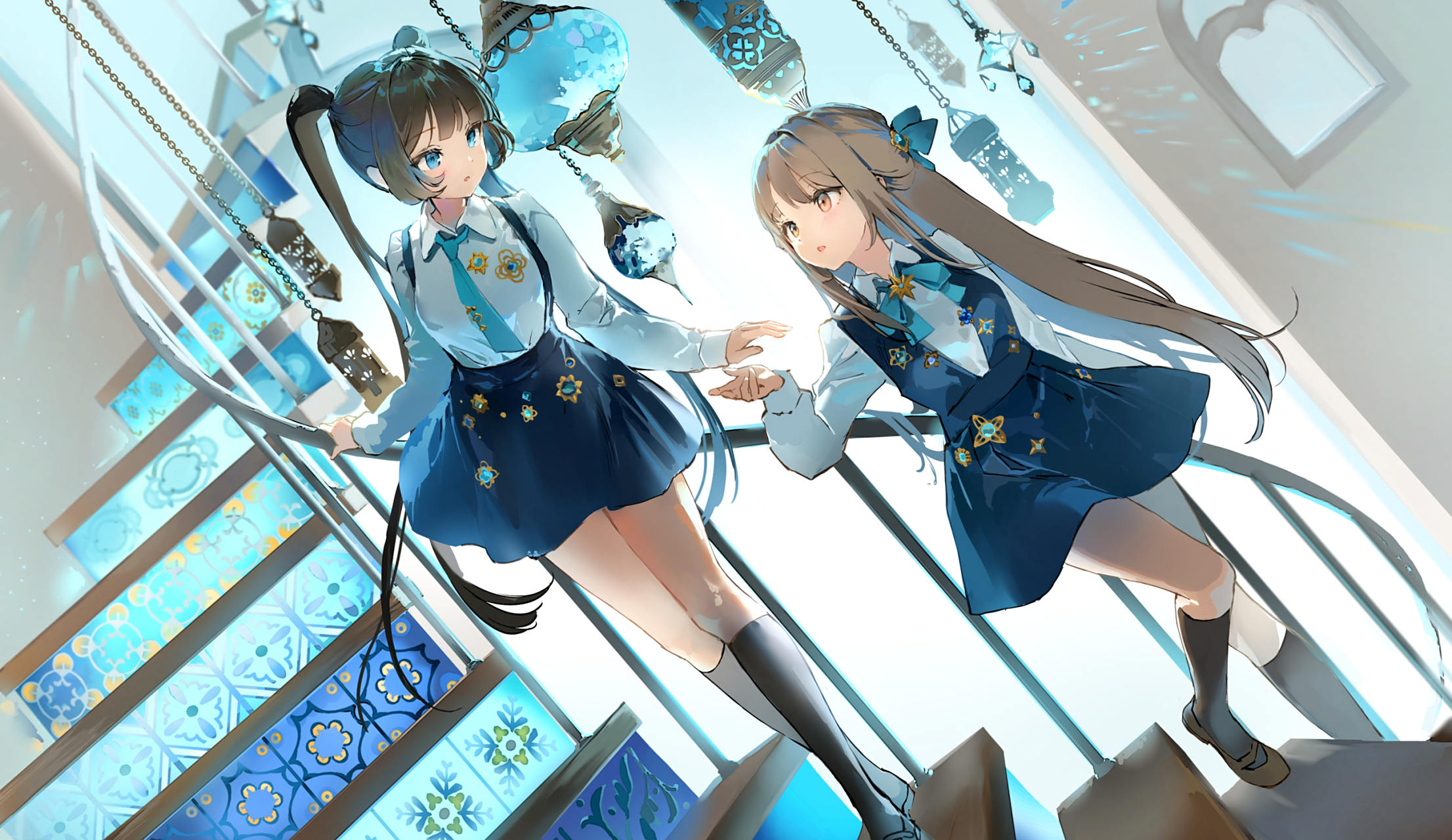 动漫美图# #壁纸# 画师:anmi