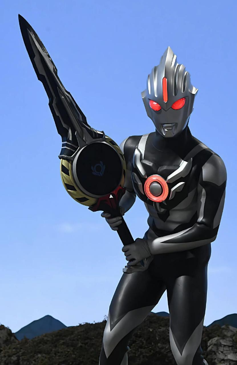 gif创作人# 超级黑之王黑暗欧布奥特曼,不得不说黑色是真的帅