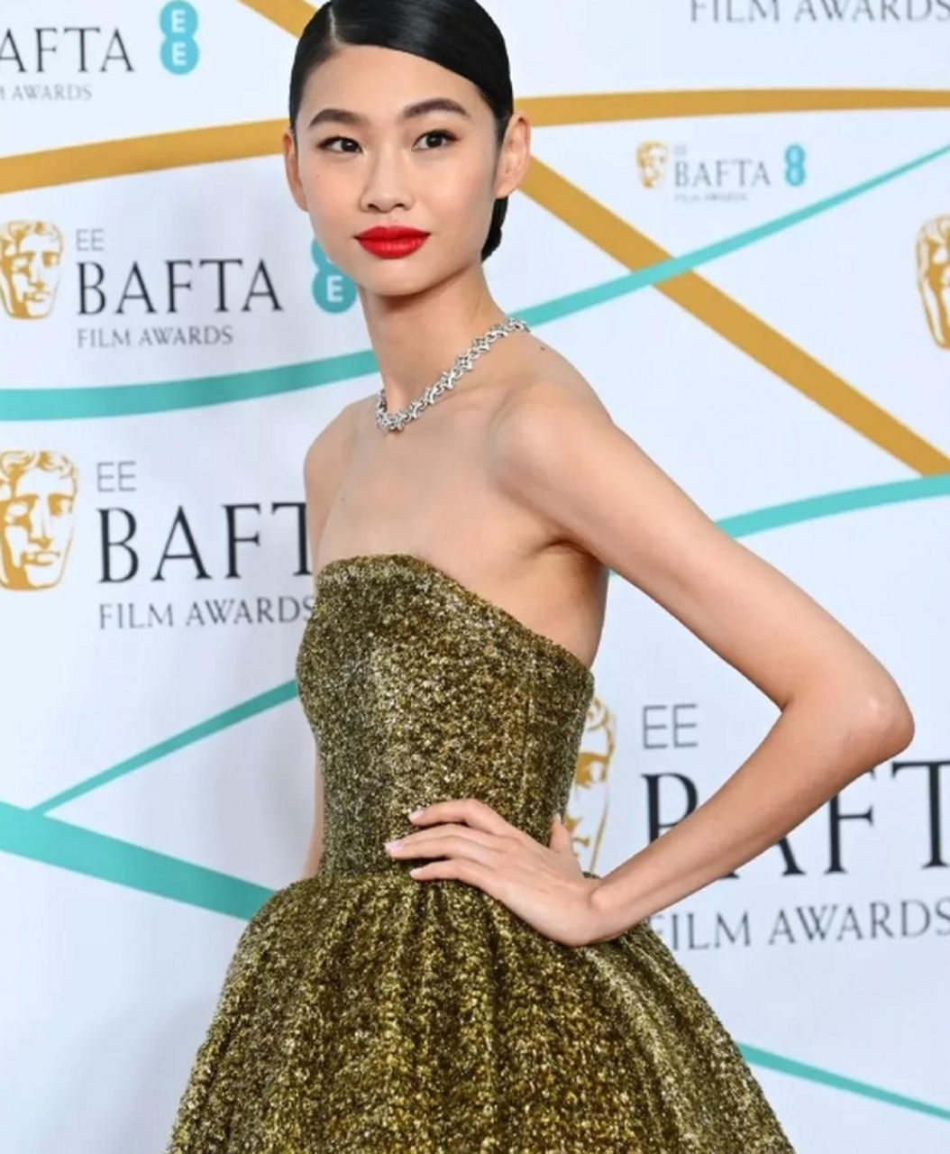 郑浩妍出席英国电影学院颁奖现场!