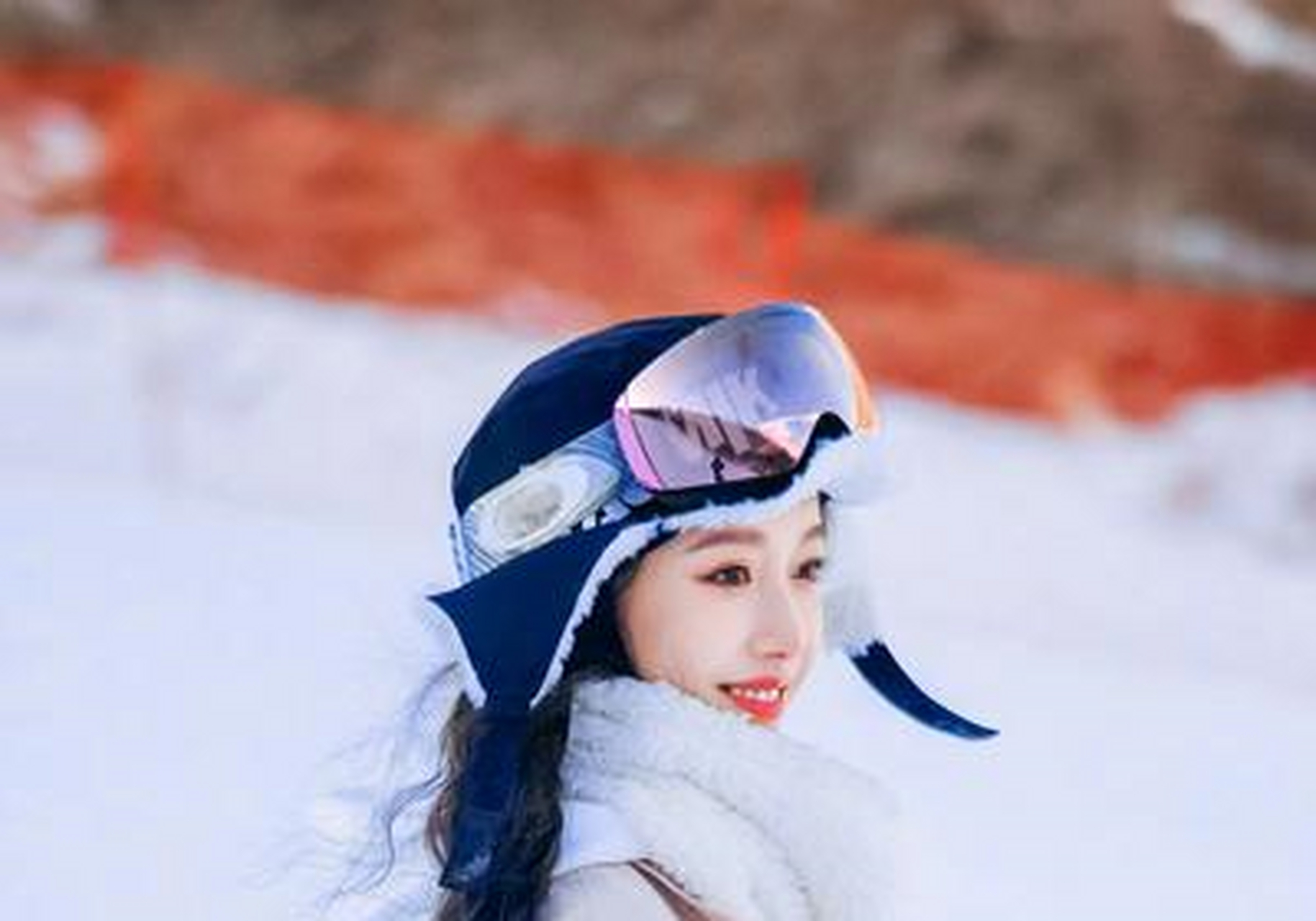 姜贞羽～美女来滑雪,为冬奥会开始加油[观望]