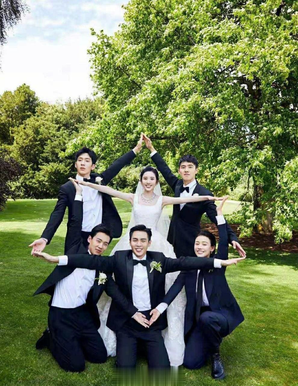 马思纯是怎么混进张若昀的伴郎团的?