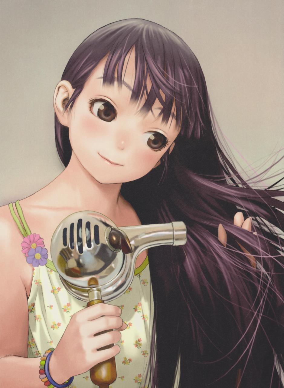 gif创作人# 插画家 村田莲尔 质感细腻的人物插画作品欣赏